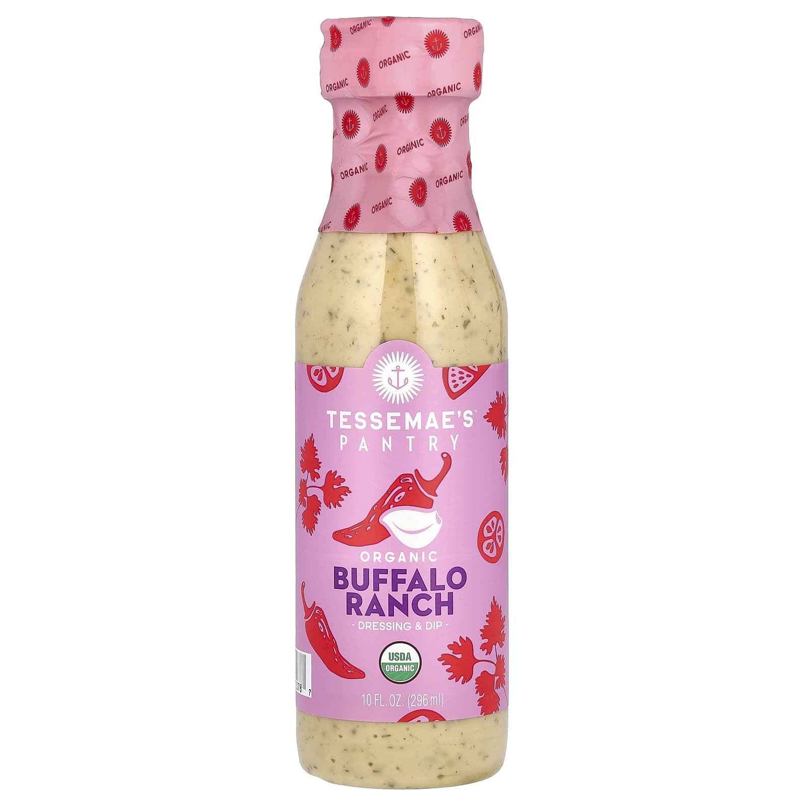 Tessemaes Pantry органическая заправка и соусы Buffalo Ranch 296 мл 10 жидк Унций 1790₽