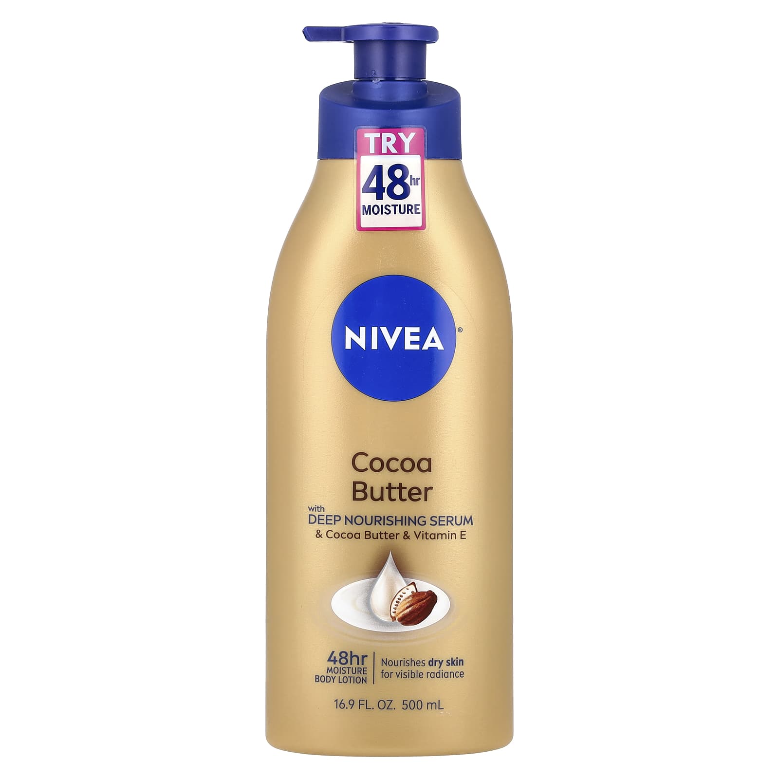 Nivea Лосьон для тела с маслом какао 500 мл 169 жидк Унции 1990₽