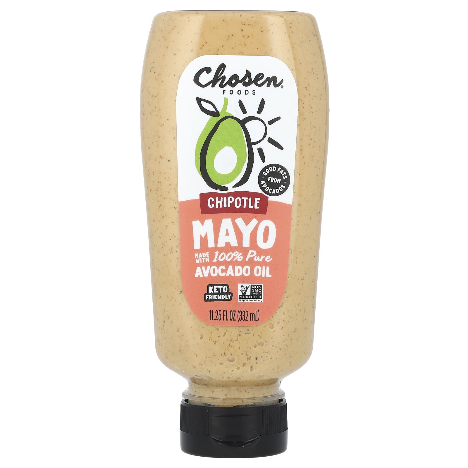 Chosen Foods Chipotle Mayo 332 мл 1125 жидк Унции 1990₽