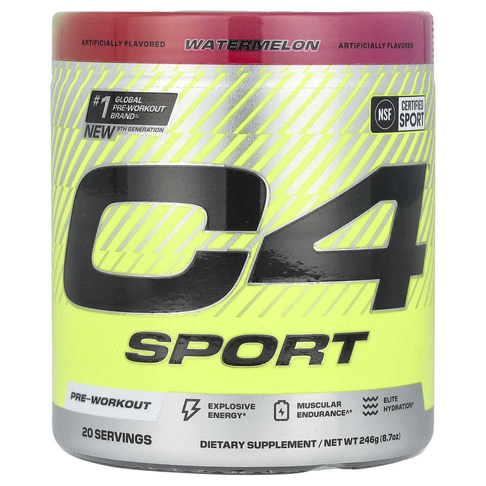 Cellucor C4 Sport перед тренировкой арбуз 246 г 87 унции 4090₽