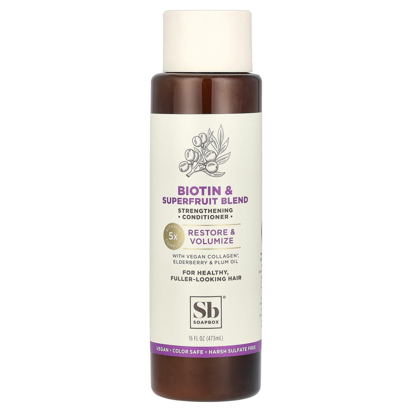 Soapbox Strengthening Conditioner Biotin - Superfruit Blend 16 fl oz 473 ml 1990₽