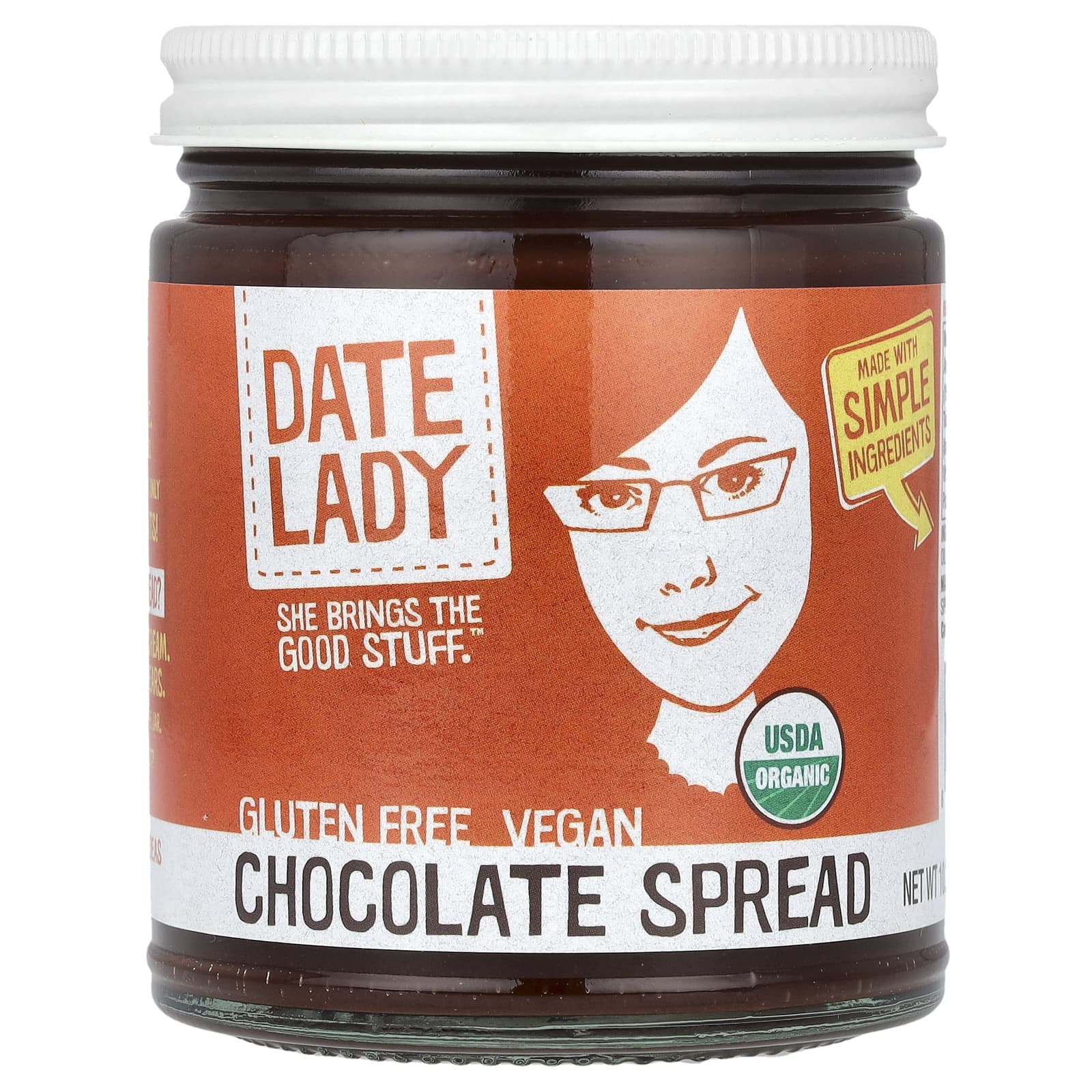 Date Lady Chocolate Spread 102 oz 290 g 2090₽