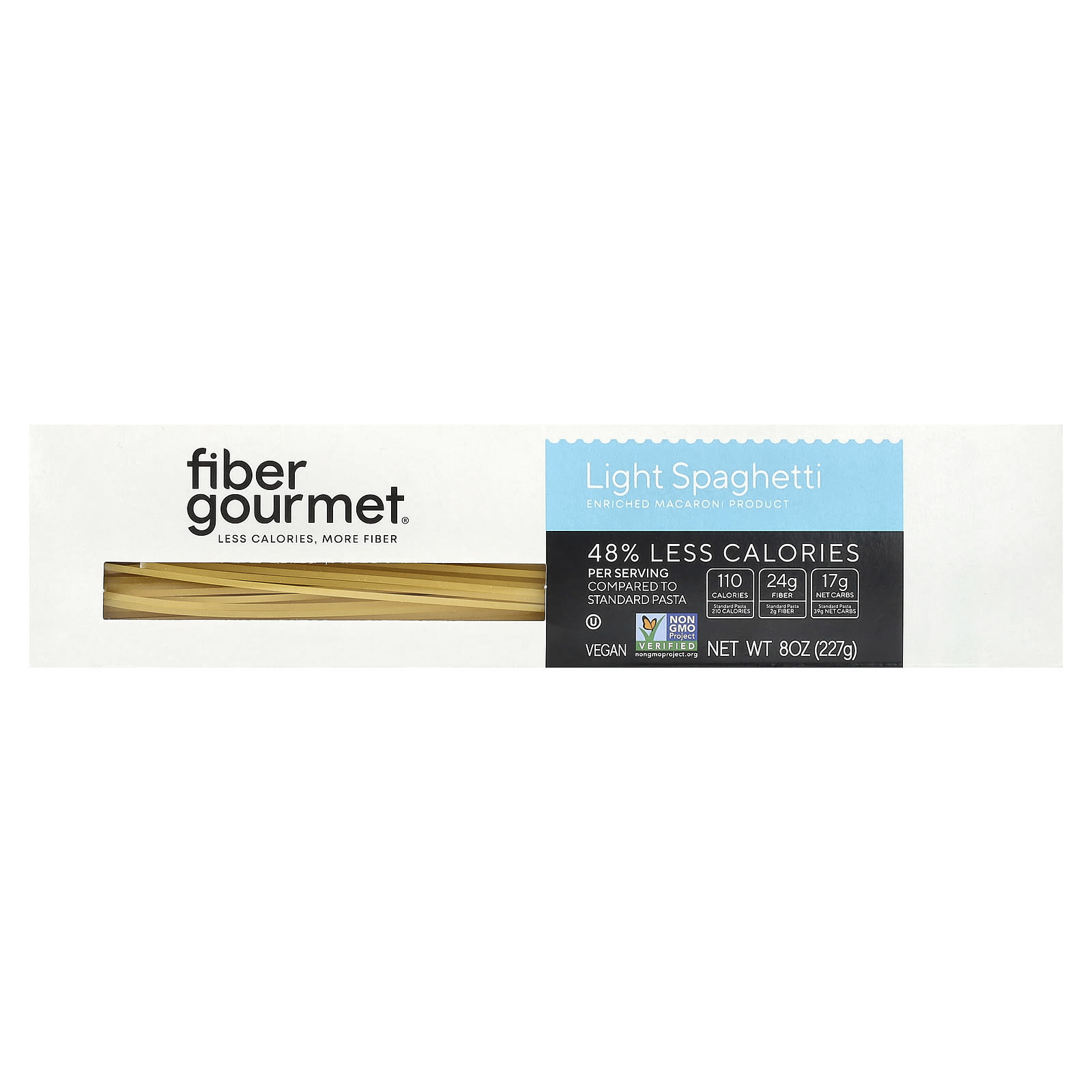 Fiber Gourmet Легкие спагетти 227 г 8 унций 1690₽