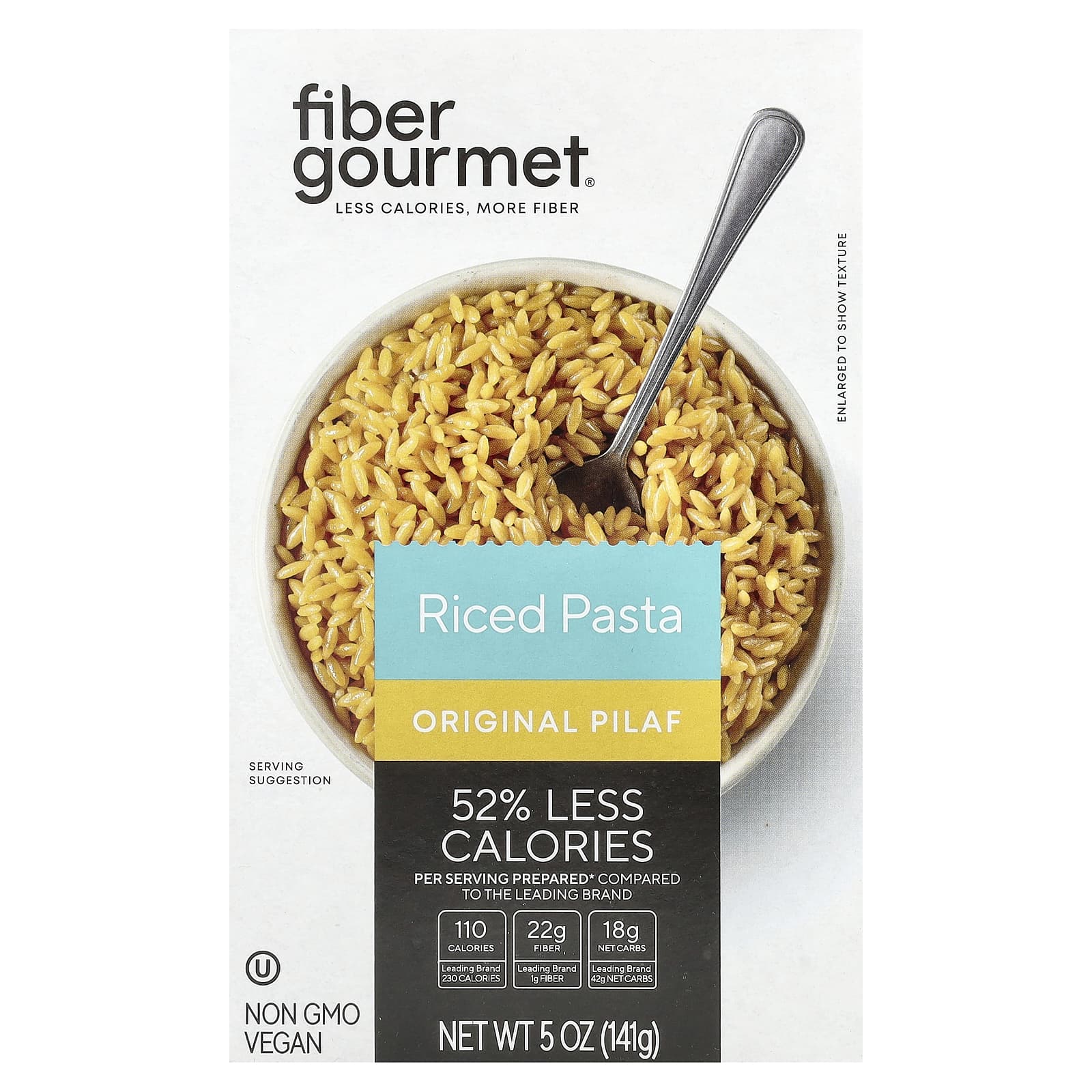 Fiber Gourmet Паста с рисом оригинальный плов 141 г 5 унций 1490₽
