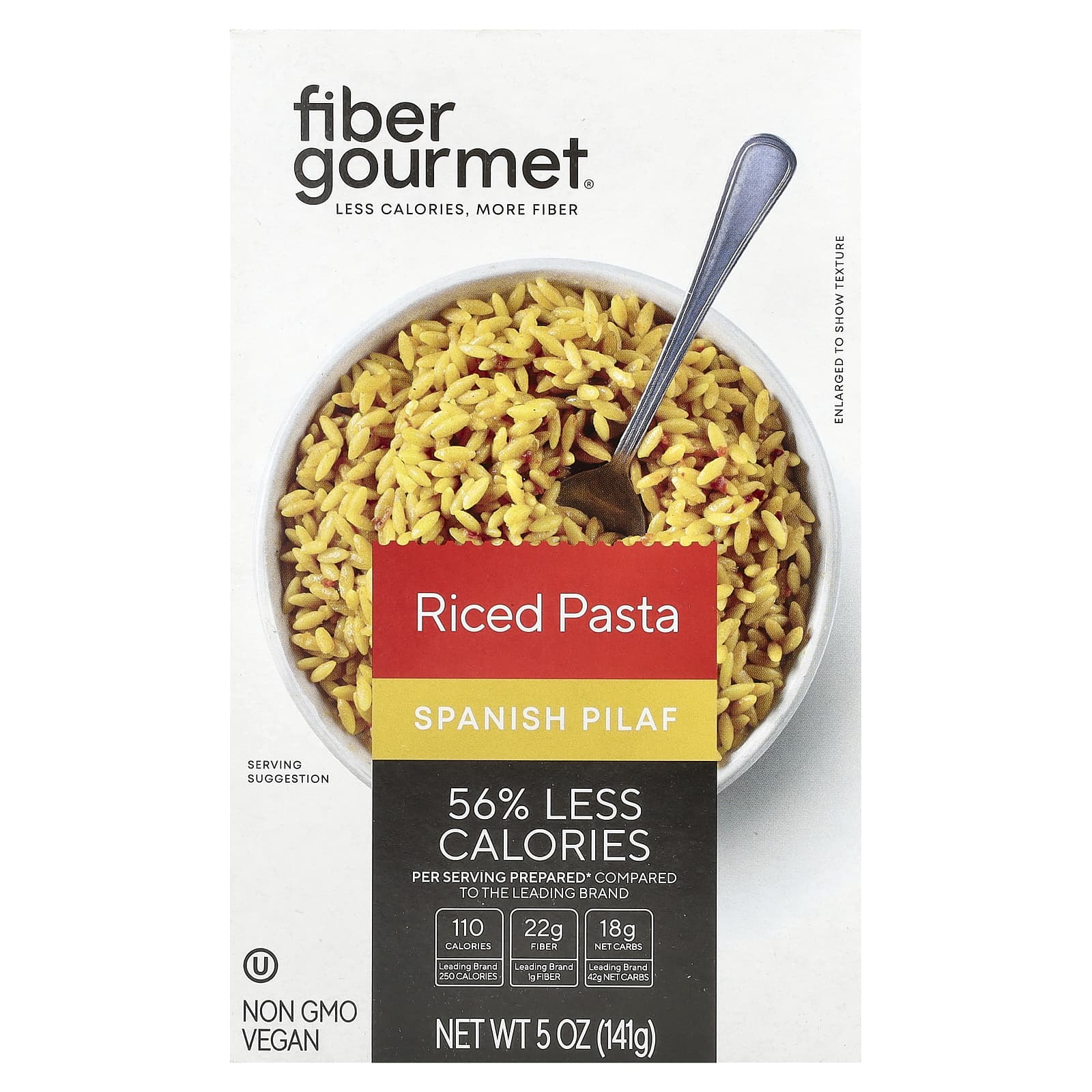 Fiber Gourmet Паста с рисом испанский плов 141 г 5 унций 1690₽