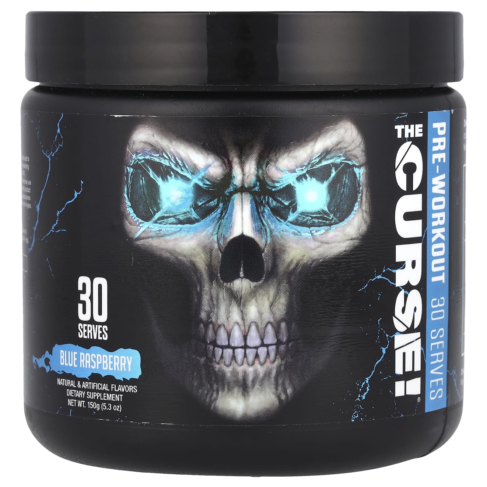 JNX Sports The Curse Pre-Workout Blue Raspberry 53 oz 150 g 4190₽