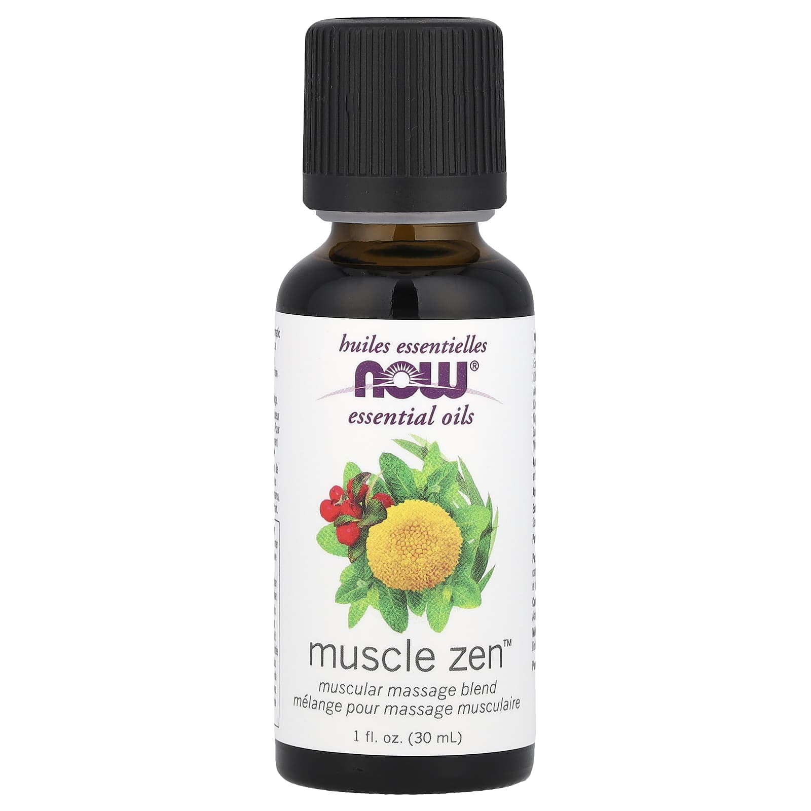 NOW Foods Эфирные масла Muscle Zen 30 мл 1 жидк Унция 2090₽