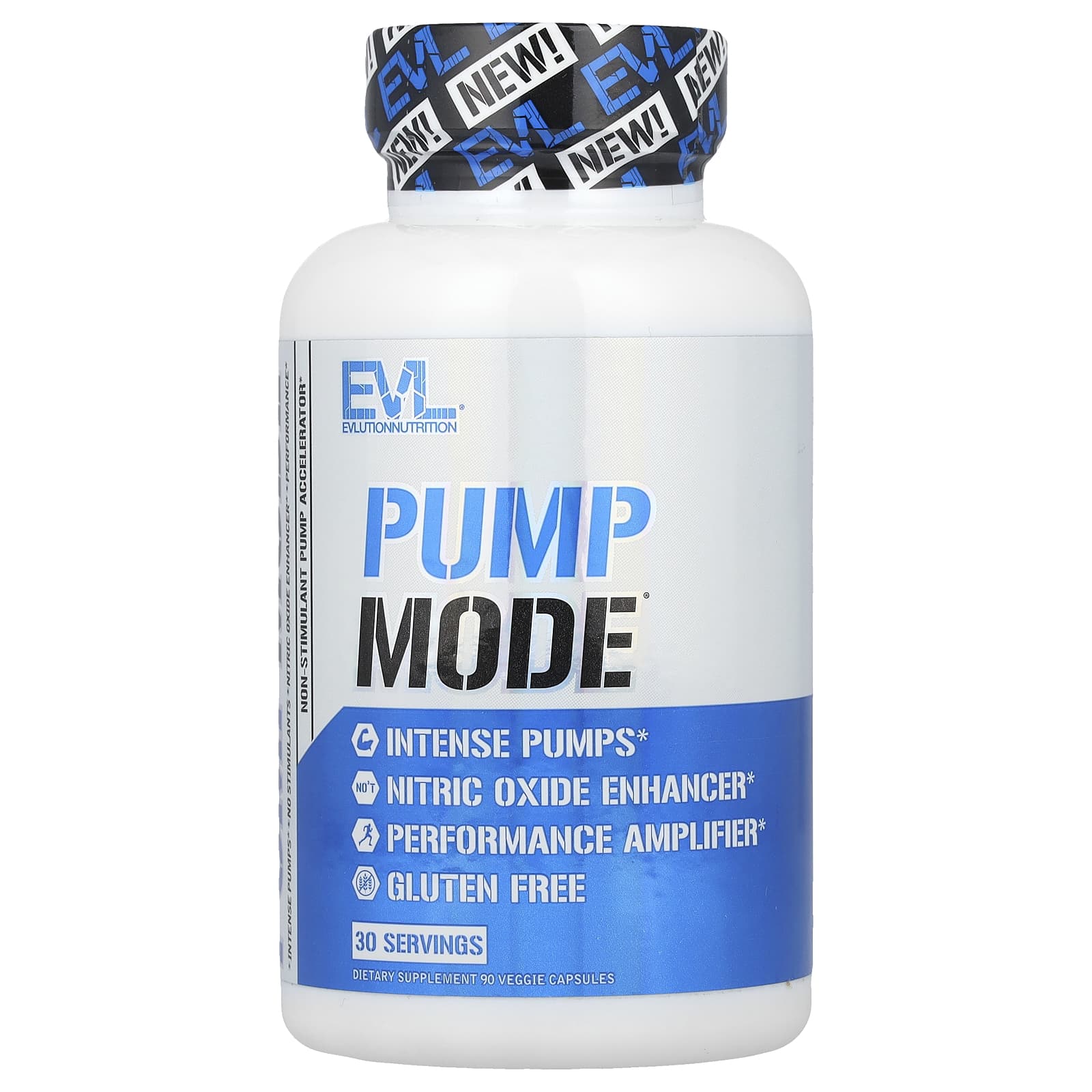 EVLution Nutrition Pump Mode 90 Veggie Capsules 2090₽