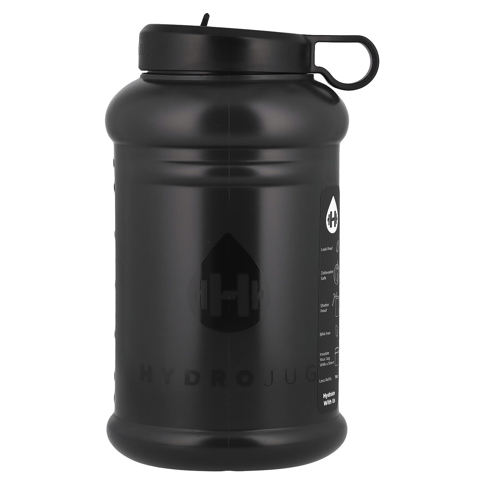 HydroJug Pro Jug V2 черный 73 унции 4190₽