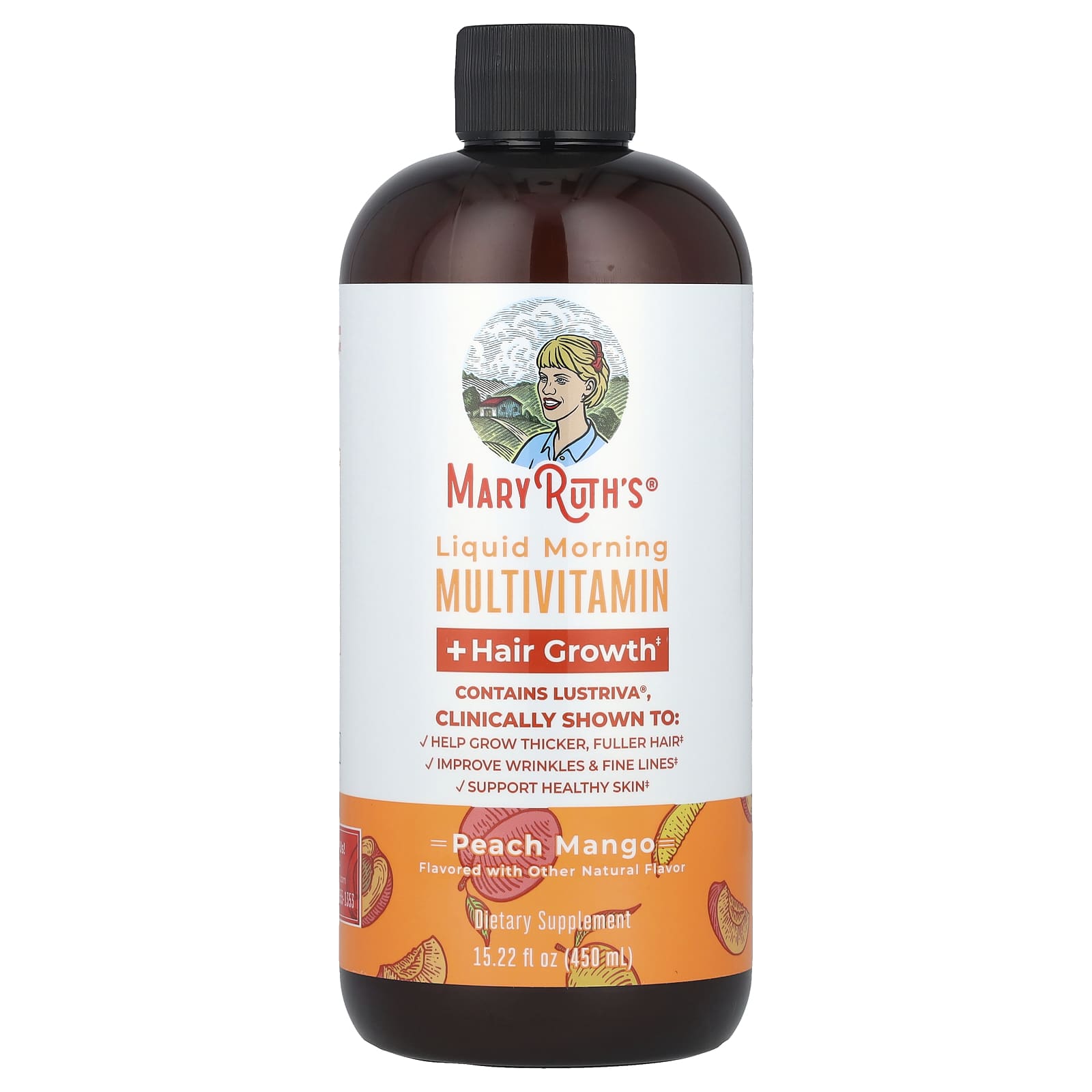 MaryRuths Liquid Morning Multivitamin Hair Growth персик и манго 450 мл 1522 жидк Унции 7590₽