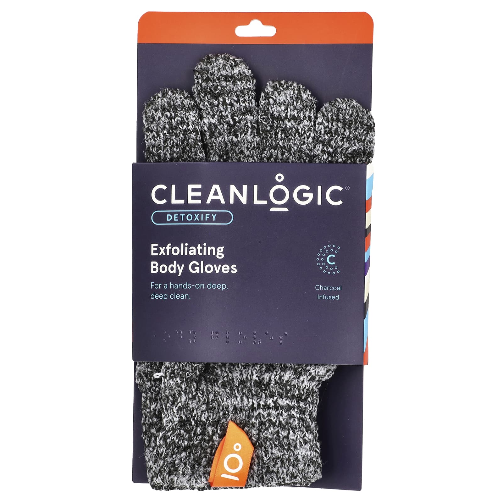 CleanLogic Детоксикация отшелушивающие перчатки для тела 1 пара 1790₽