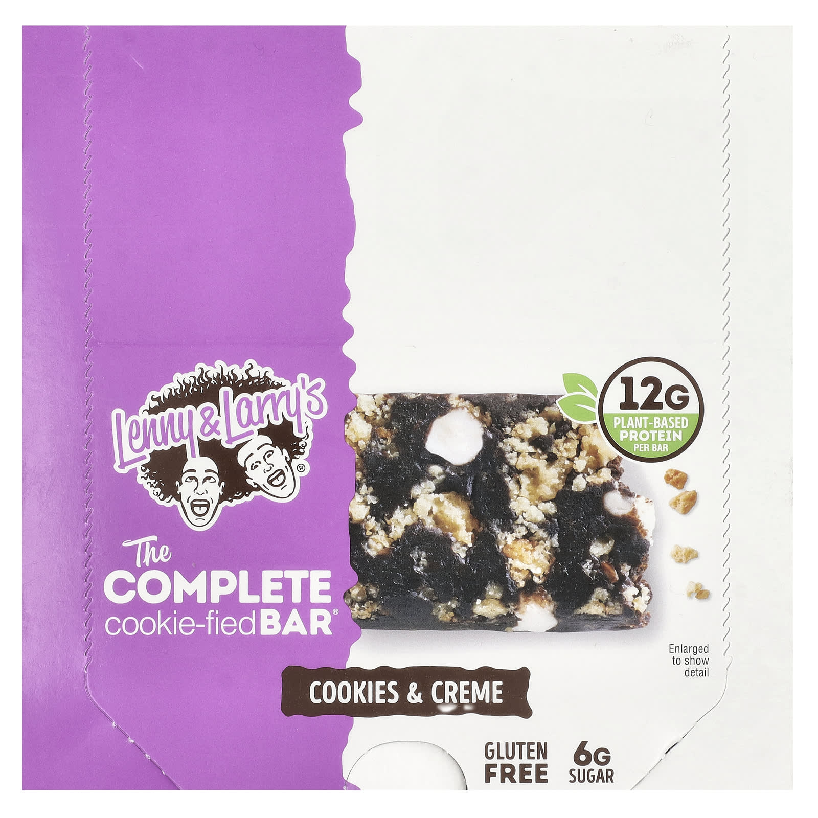 Lenny - Larrys The Complete Cookie-Fied Bar печенье и крем 9 батончиков 45 г 159 унции 3390₽