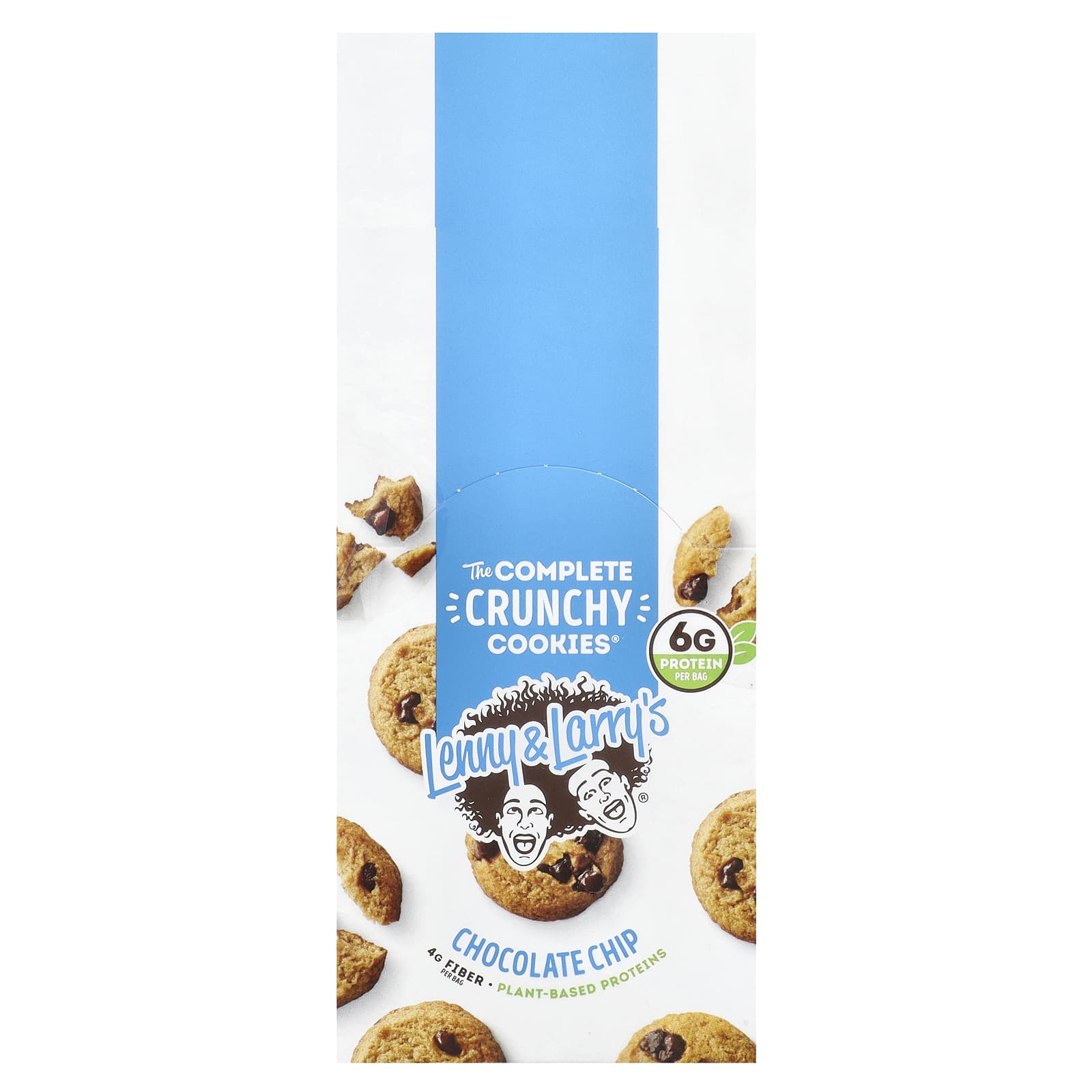 Lenny - Larrys The Complete Crunchy Cookies шоколадная крошка 12 пакетиков по 35 г 125 унции 3790₽