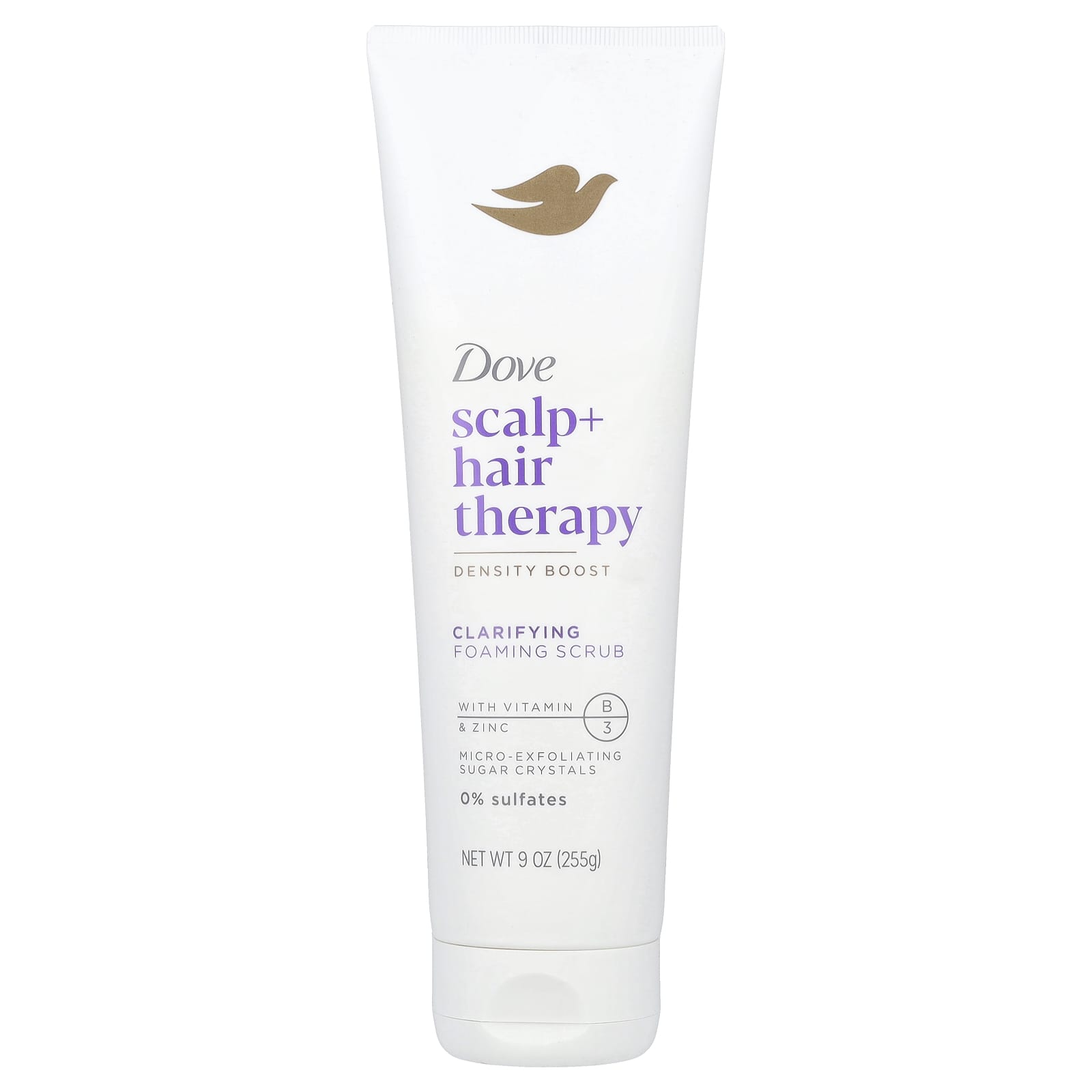 Dove Scalp Hair Therapy очищающий пенный скраб 255 г 9 унций 1990₽