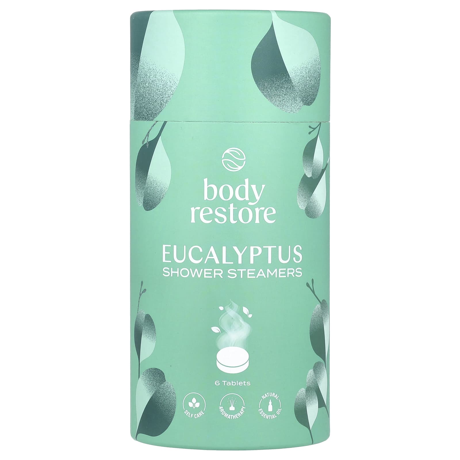 Body Restore, Shower Steamers, эвкалипт и мята, 6 таблеток, 5,3 унции