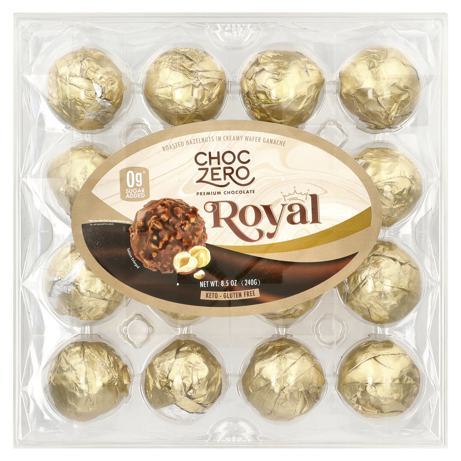 ChocZero Royal шоколад премиального качества 240 г 85 унции 2190₽