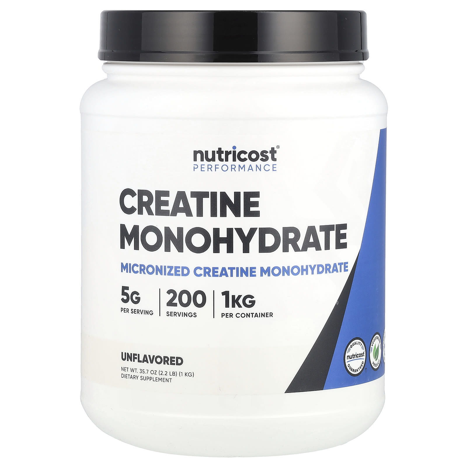 Nutricost Performance моногидрат креатина без добавок 1 кг 22 фунта 7990₽