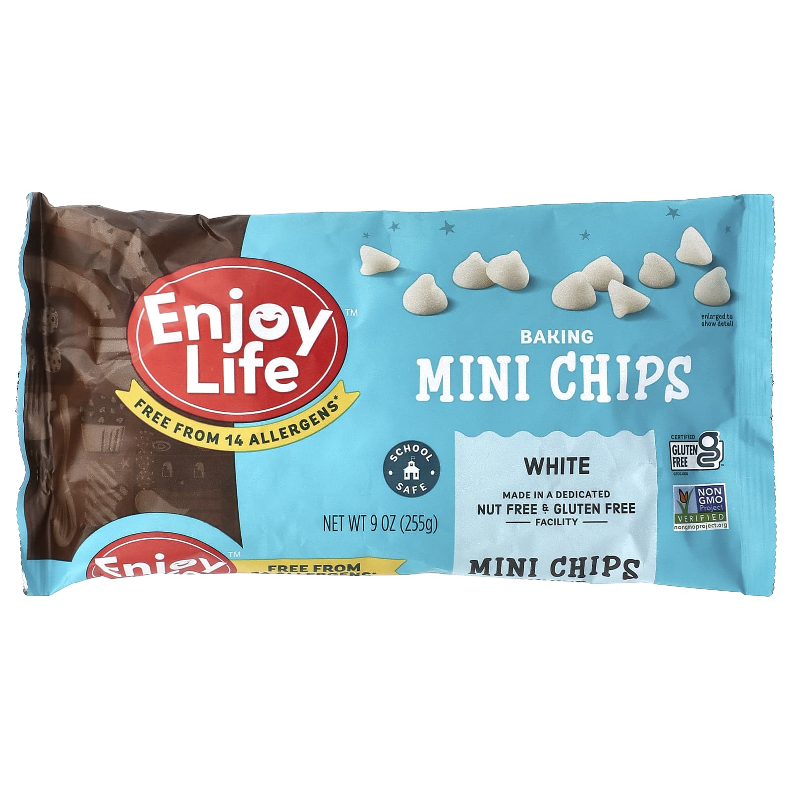 Enjoy Life Foods Белые чипсы для выпечки 255 г 9 унций 1890₽