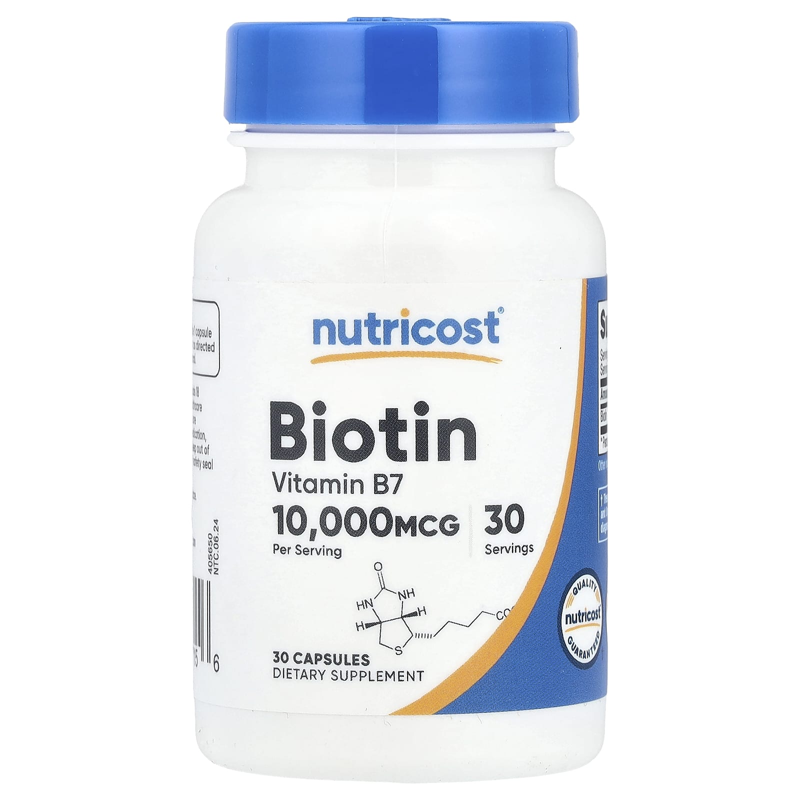 Nutricost Биотин 10 000 мкг 30 капсул 1890₽