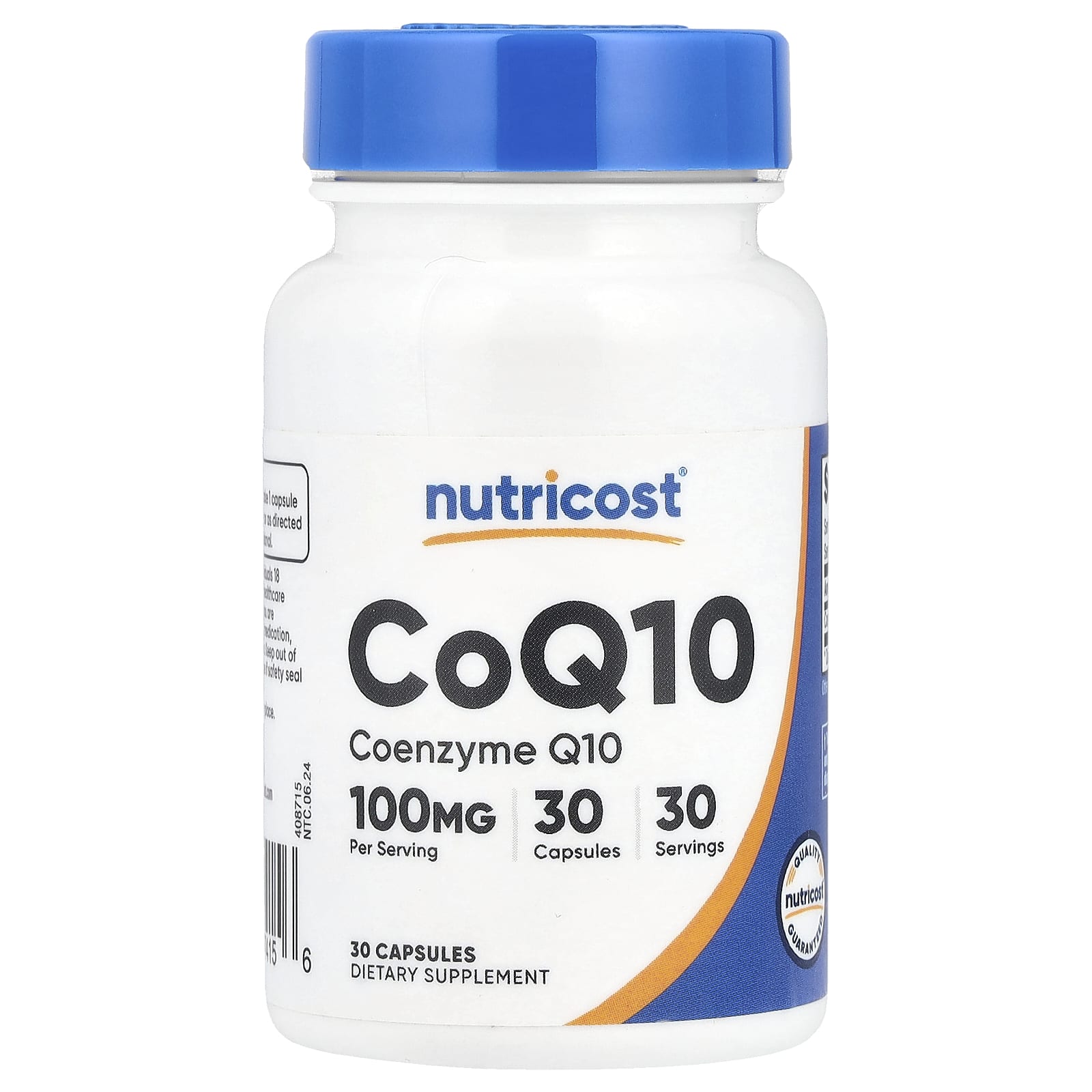 Nutricost CoQ10 100 мг 30 капсул 1990₽