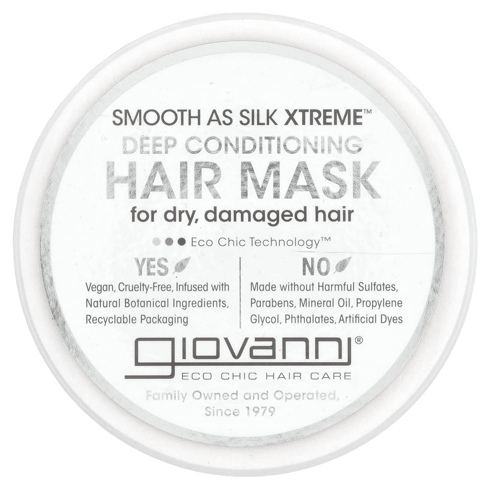 Giovanni Smooth As Silk Xtreme маска для волос глубокого кондиционирования 295 мл 10 жидк Унций 2090₽