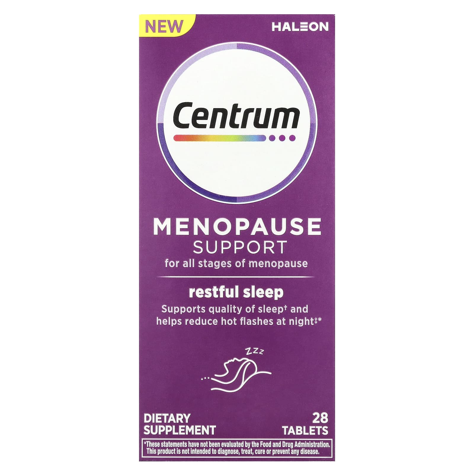 Centrum Menopause Support спокойный сон 28 таблеток 2990₽