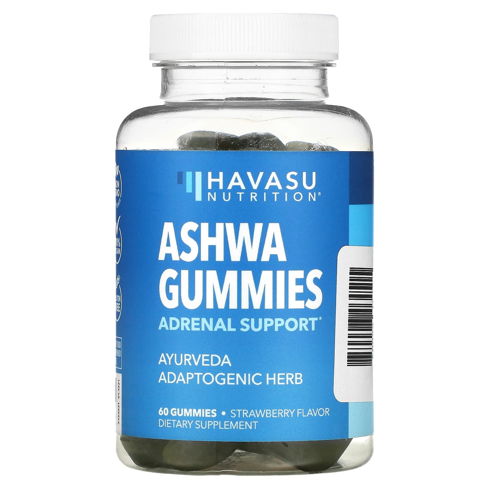 Havasu Nutrition Ashwa Gummies клубника 60 жевательных таблеток 2990₽