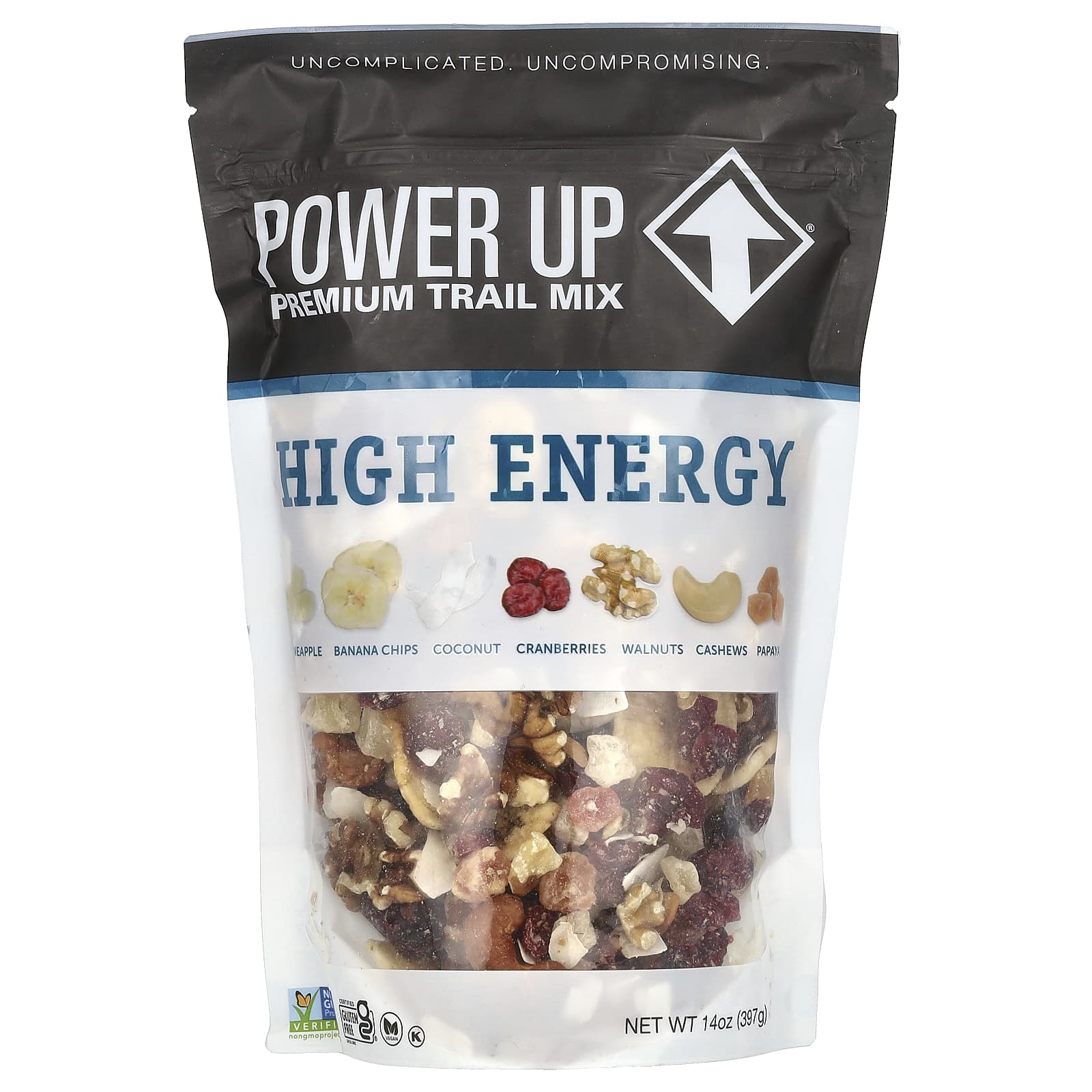 Power Up Смесь High Energy Trail 14 унций 397 г 1690₽