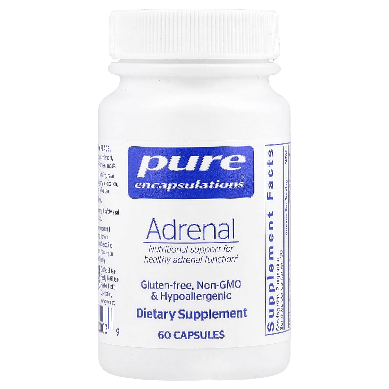Pure Encapsulations Adrenal 60 капсул 3890₽