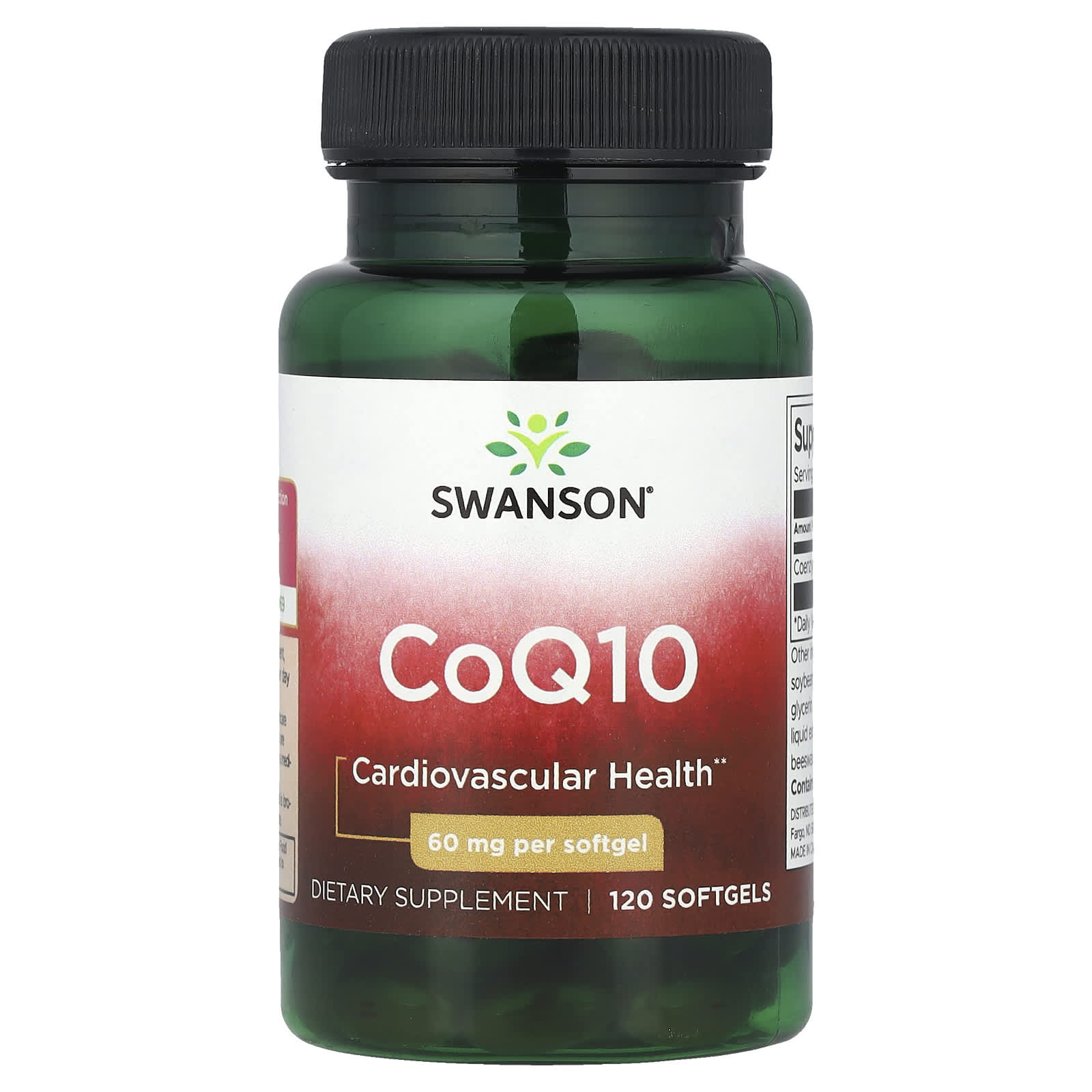 Swanson Коэнзим Q10 60 мг 120 мягких таблеток 2790₽