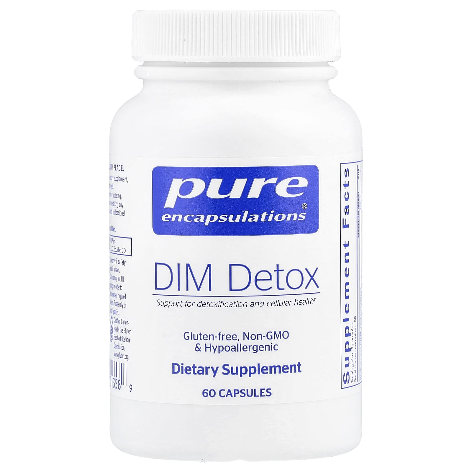 Pure Encapsulations DIM Detox 60 капсул 10490₽