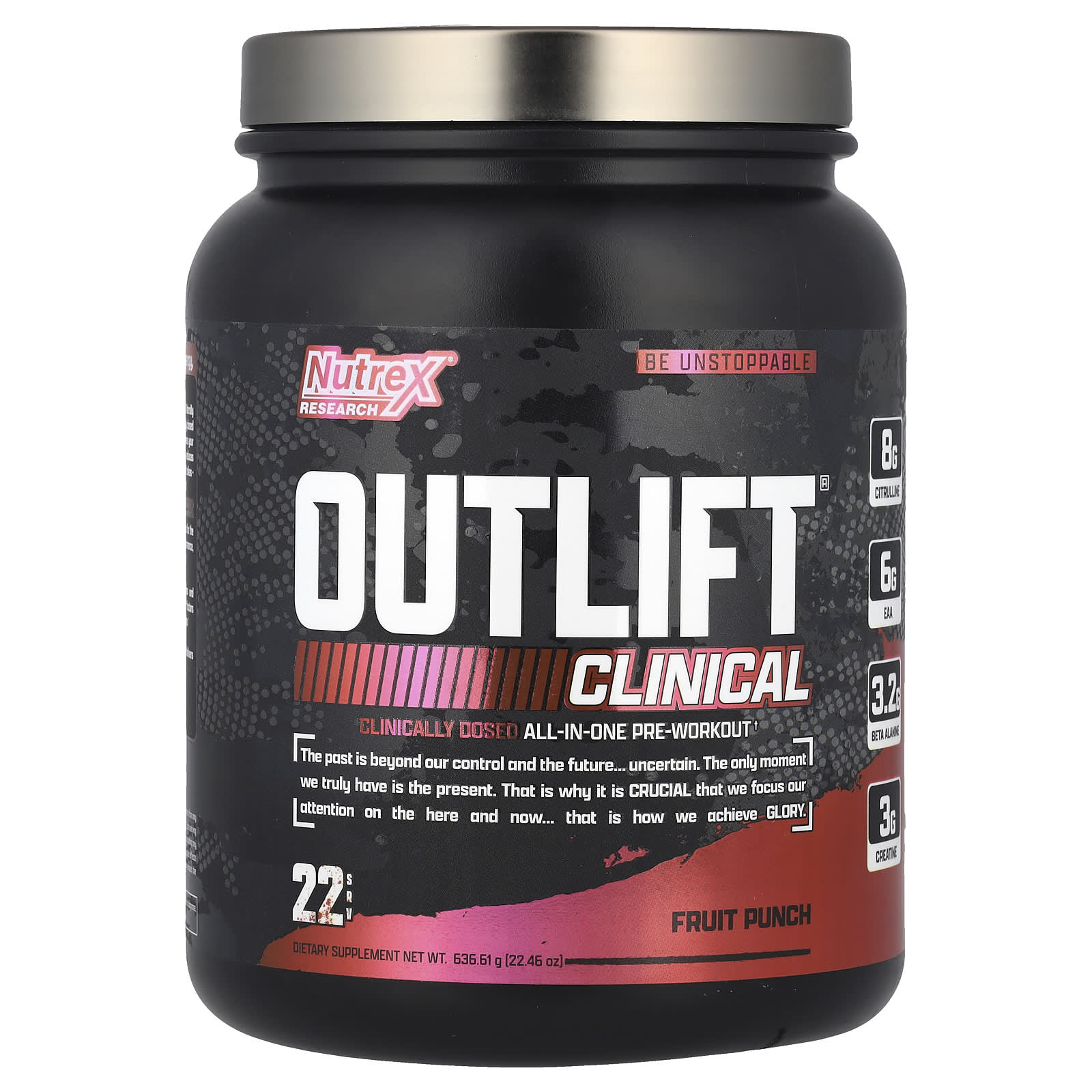 Nutrex Research Outlift Clinical фруктовый пунш 63661 г 2246 унции 6890₽
