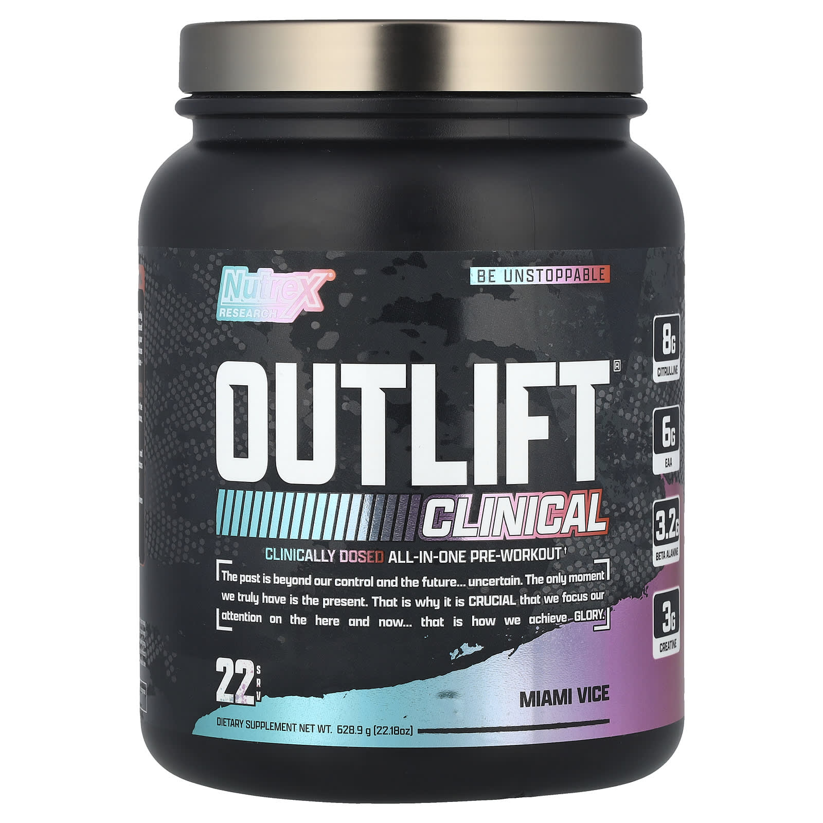 Nutrex Research Outlift Clinical Miami Vice 6289 г 2218 унции 5690₽
