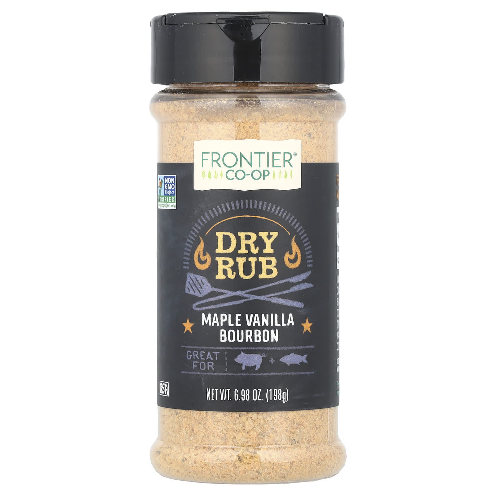 Frontier Co-op Dry Rub кленовый ваниль и бурбон 198 г 698 унции 1890₽