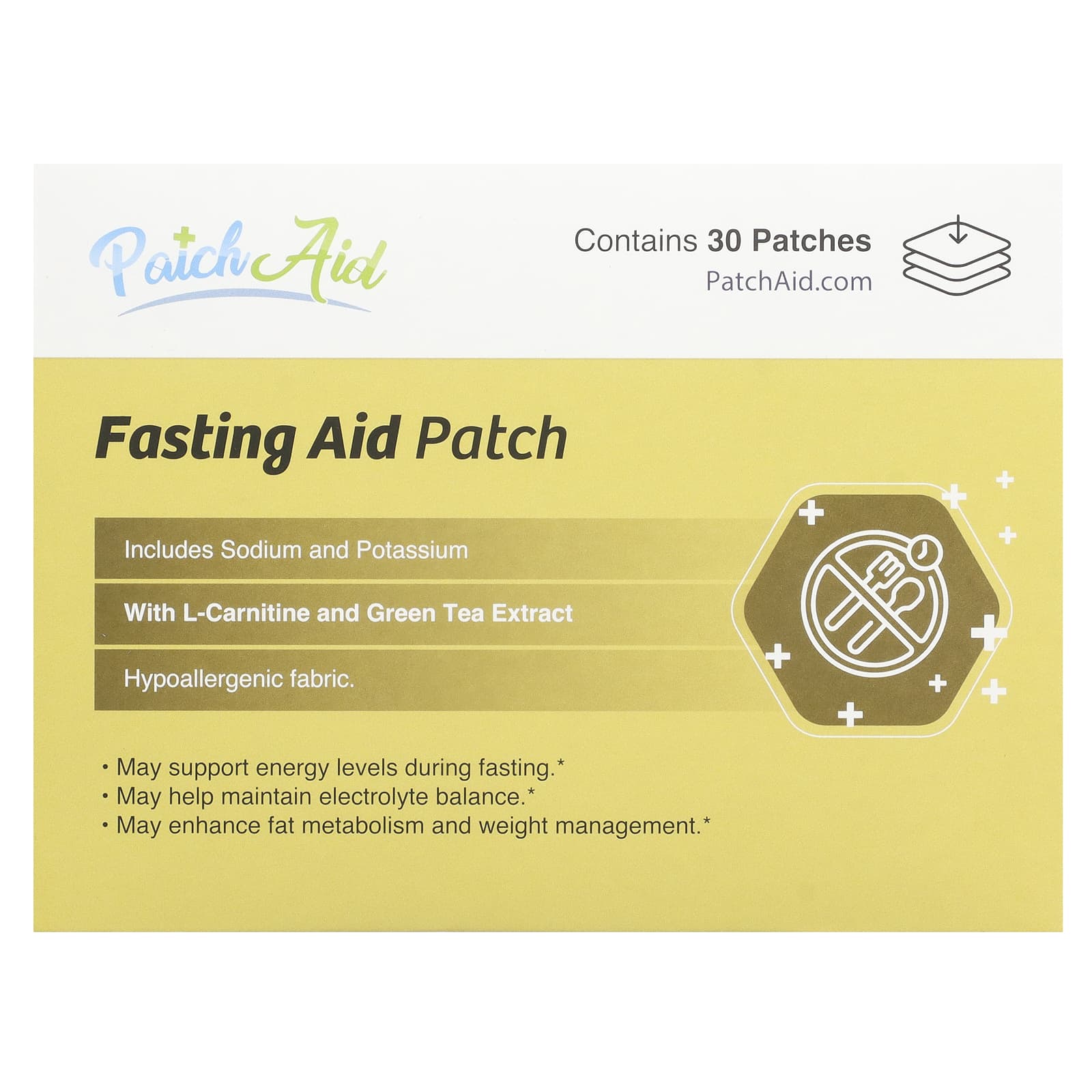 PatchAid Патчи для помощи при голодании 30 шт 3590₽