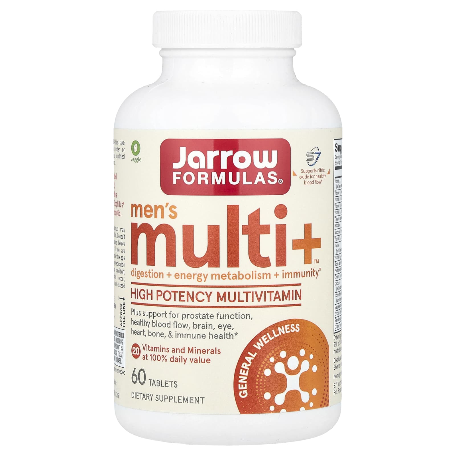 Jarrow Formulas Mens Multi 60 таблеток 5490₽