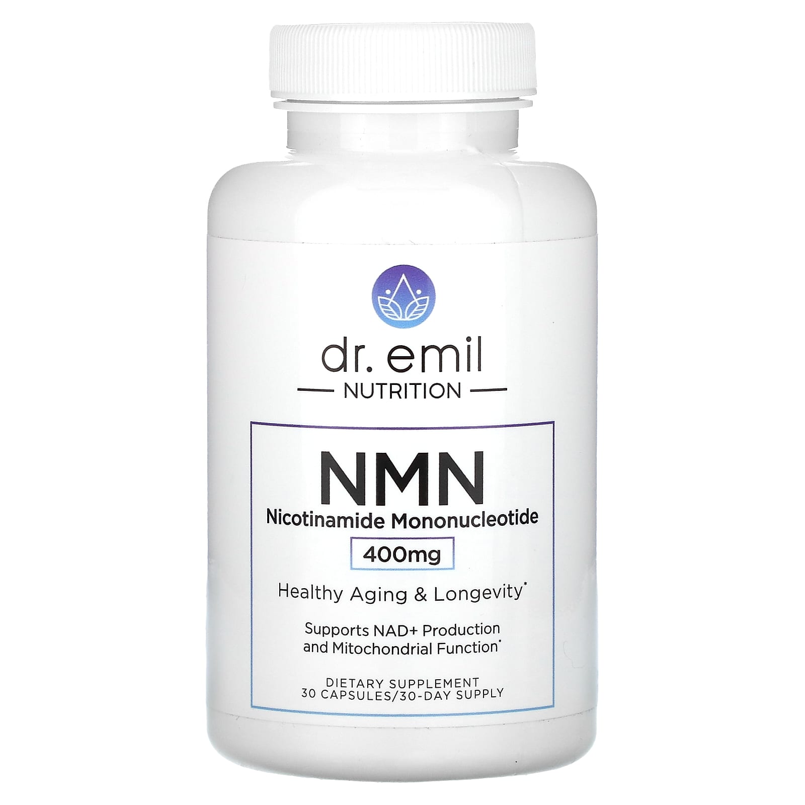 Dr Emil Nutrition NMN никотинамидмононуклеотид 400 мг 30 капсул 11790₽