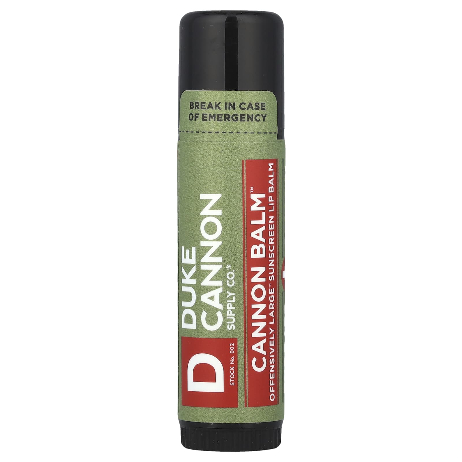 Duke Cannon Supply Co Cannon Balm солнцезащитный бальзам для губ Offensively Large SPF 15 17 г 056 унции 1990₽