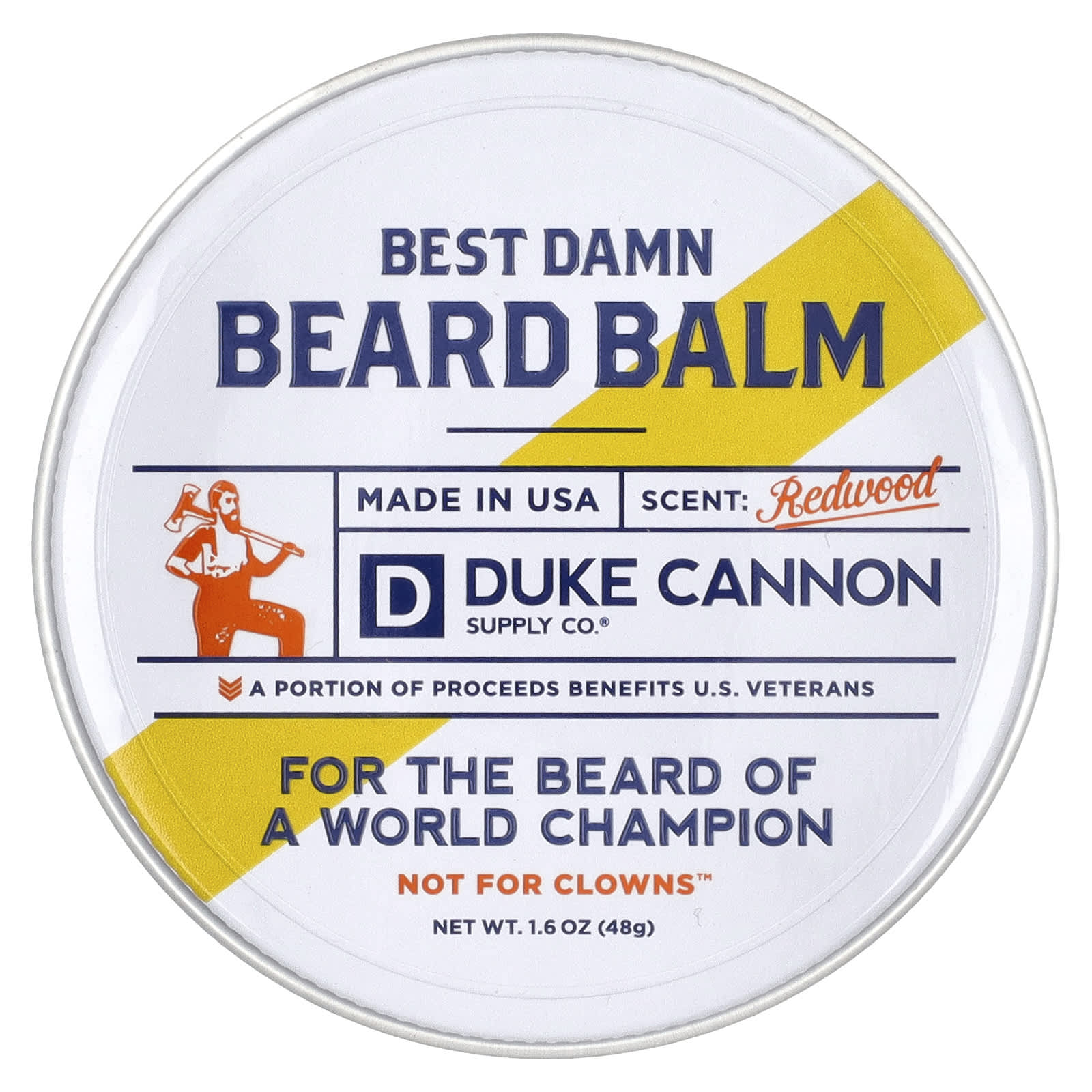 Duke Cannon Supply Co Best Damn Beard Balm красное дерево 48 г 16 унции 2890₽
