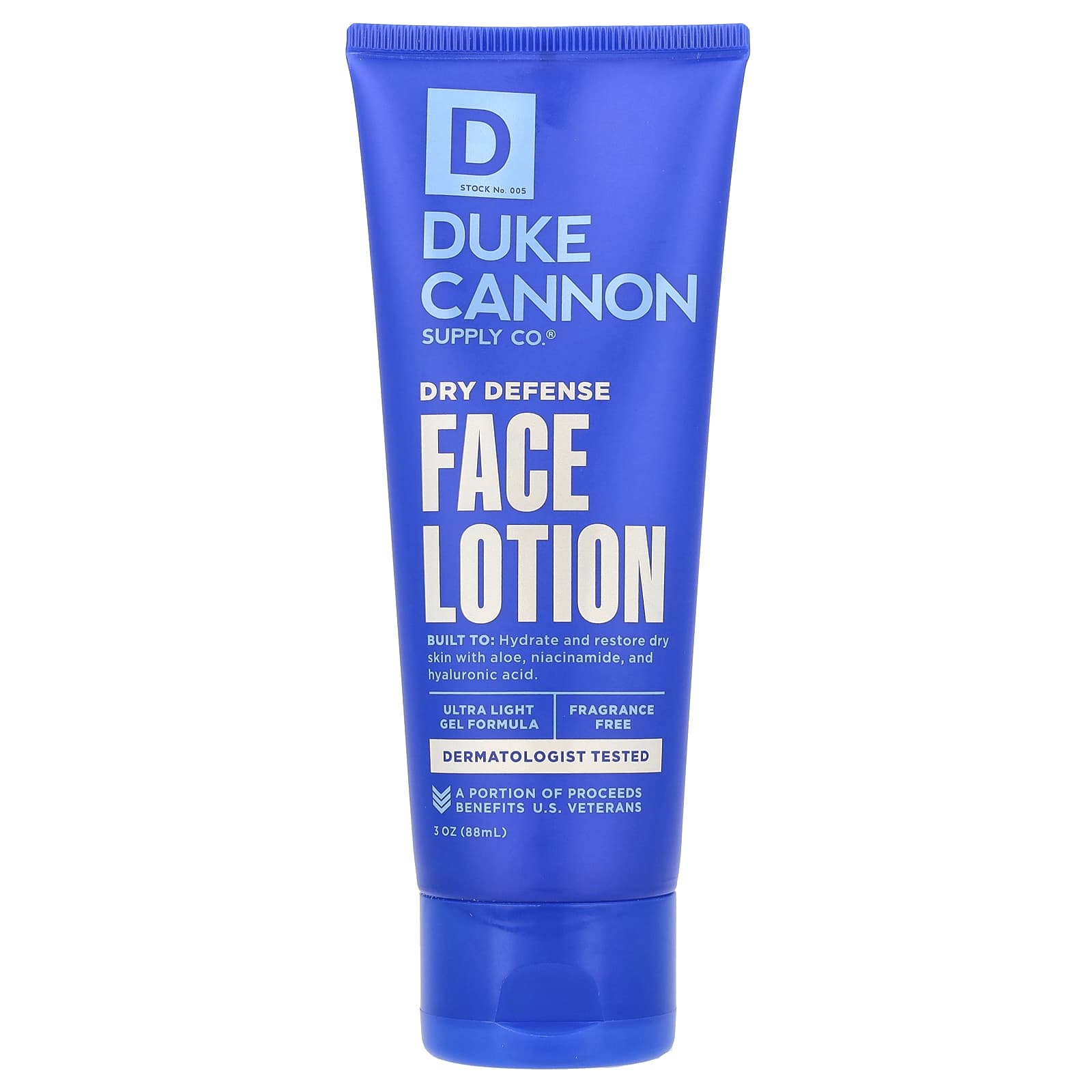 Duke Cannon Supply Co Лосьон для лица Dry Defense без отдушек 88 мл 3 жидк унц 3190₽