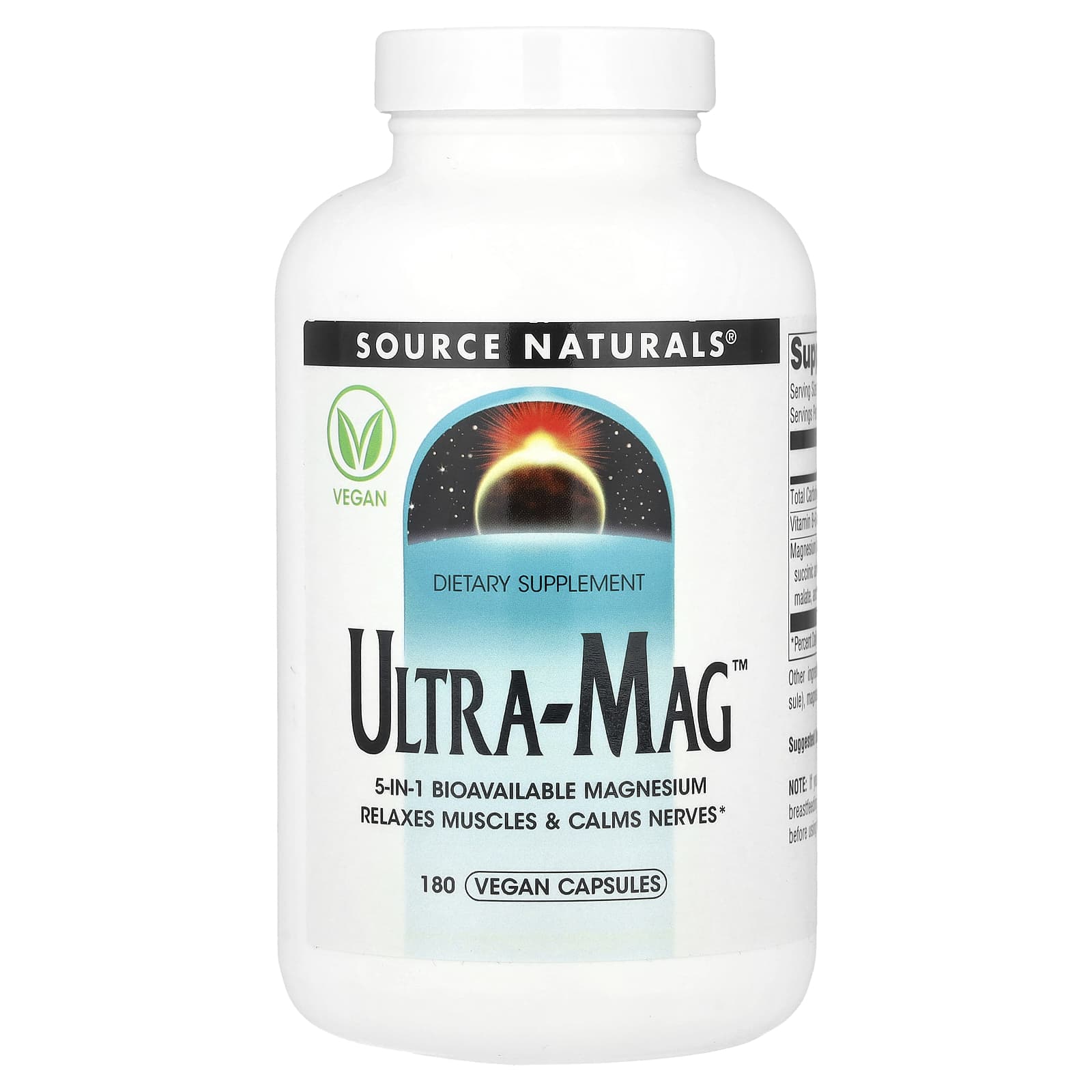 Source Naturals Ultra-Mag 180 веганских капсул 2890₽