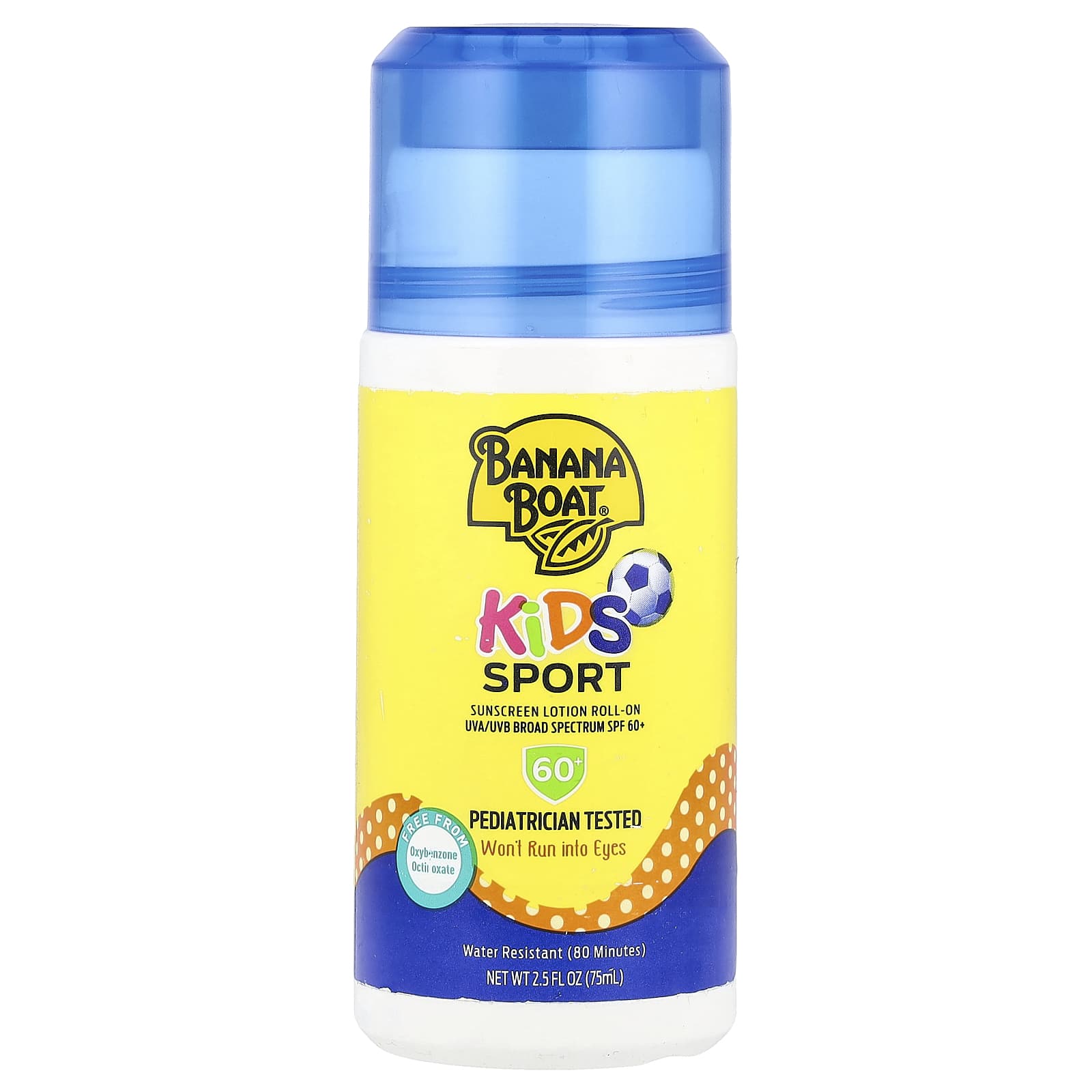 Banana Boat Kids Sport шариковый солнцезащитный лосьон SPF 60 75 мл 25 жидк унц 2390₽