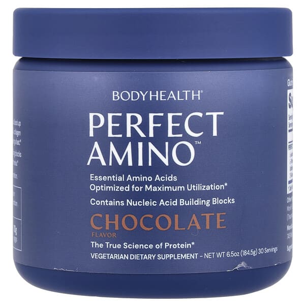 BodyHealth, Perfect Amino ™, шоколад, 184,5 г (6,5 унции)