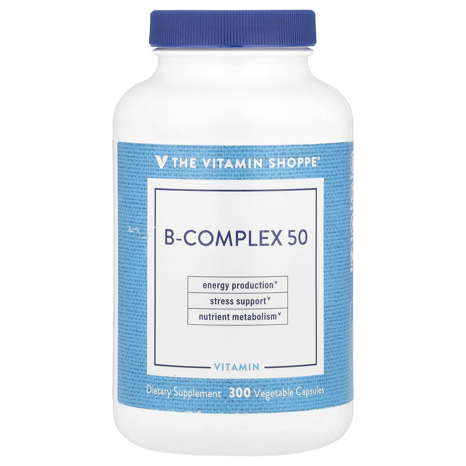 The Vitamin Shoppe B-Complex 50 300 растительных капсул 6690₽