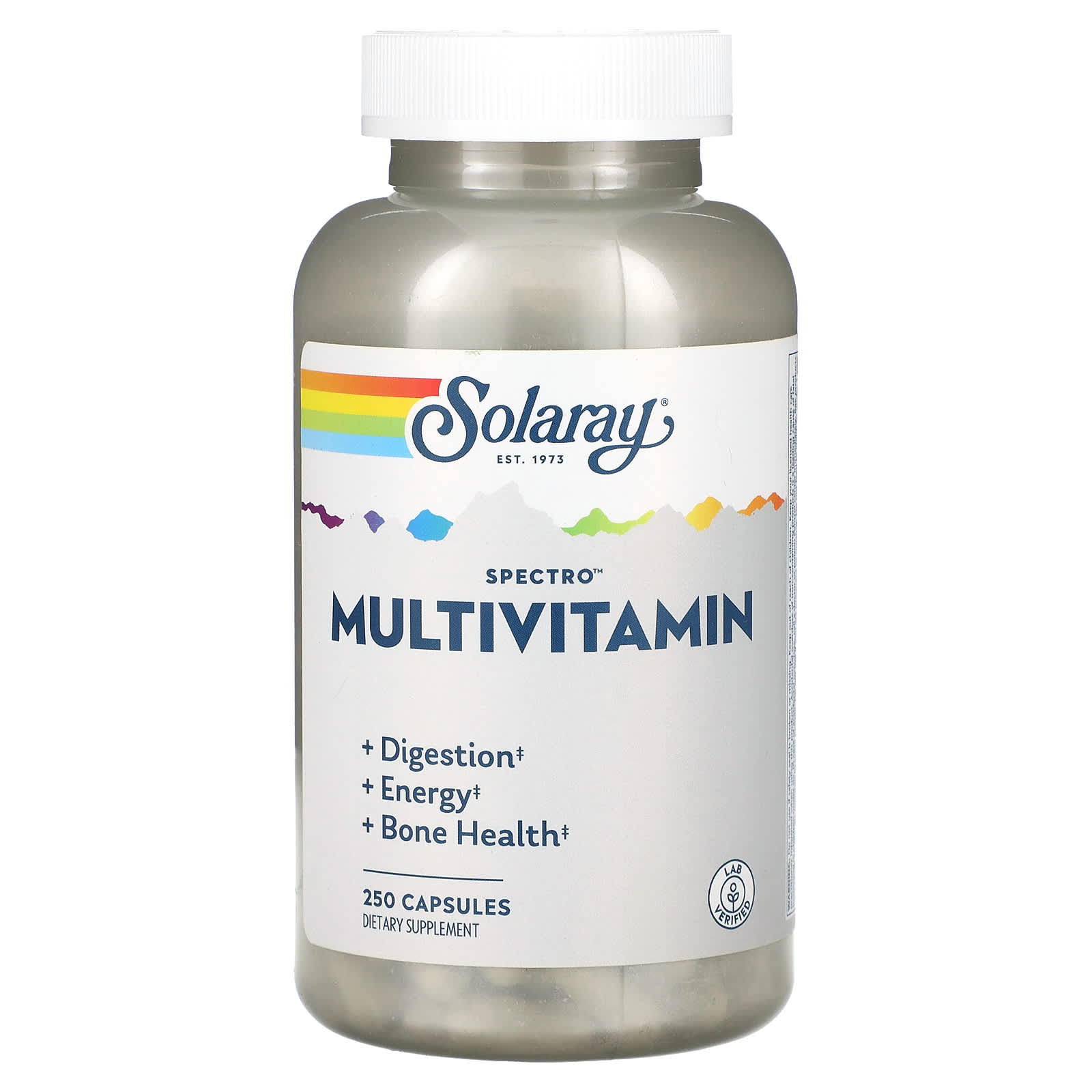 Solaray Spectro Multivitamin 250 капсул 7190₽