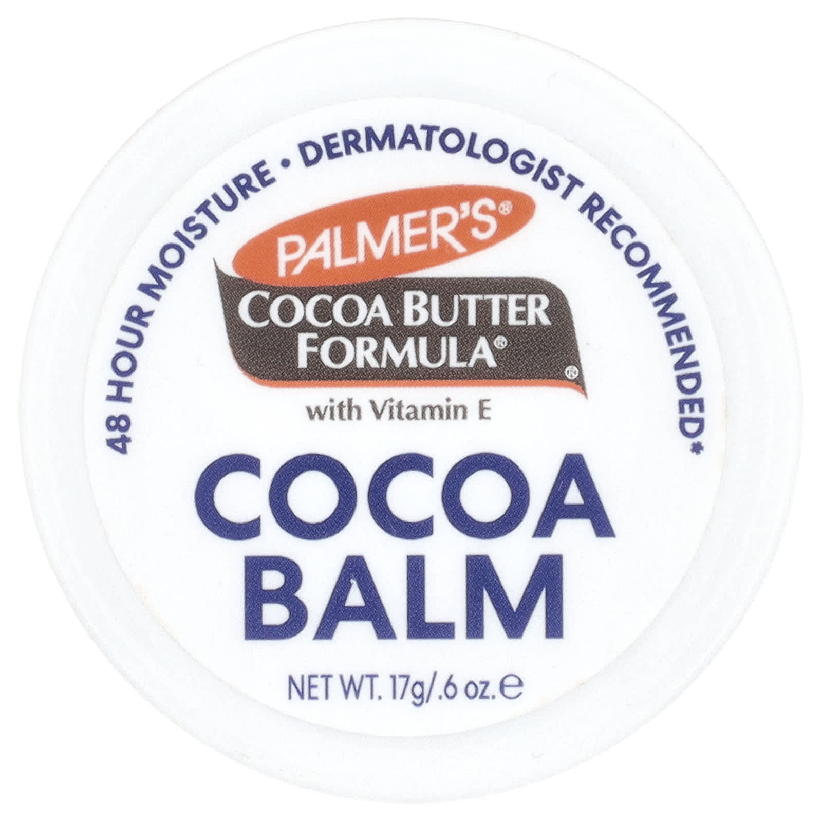 Palmers Cocoa Butter Formula с витамином E какао-бальзам 17 г 06 унции 1590₽