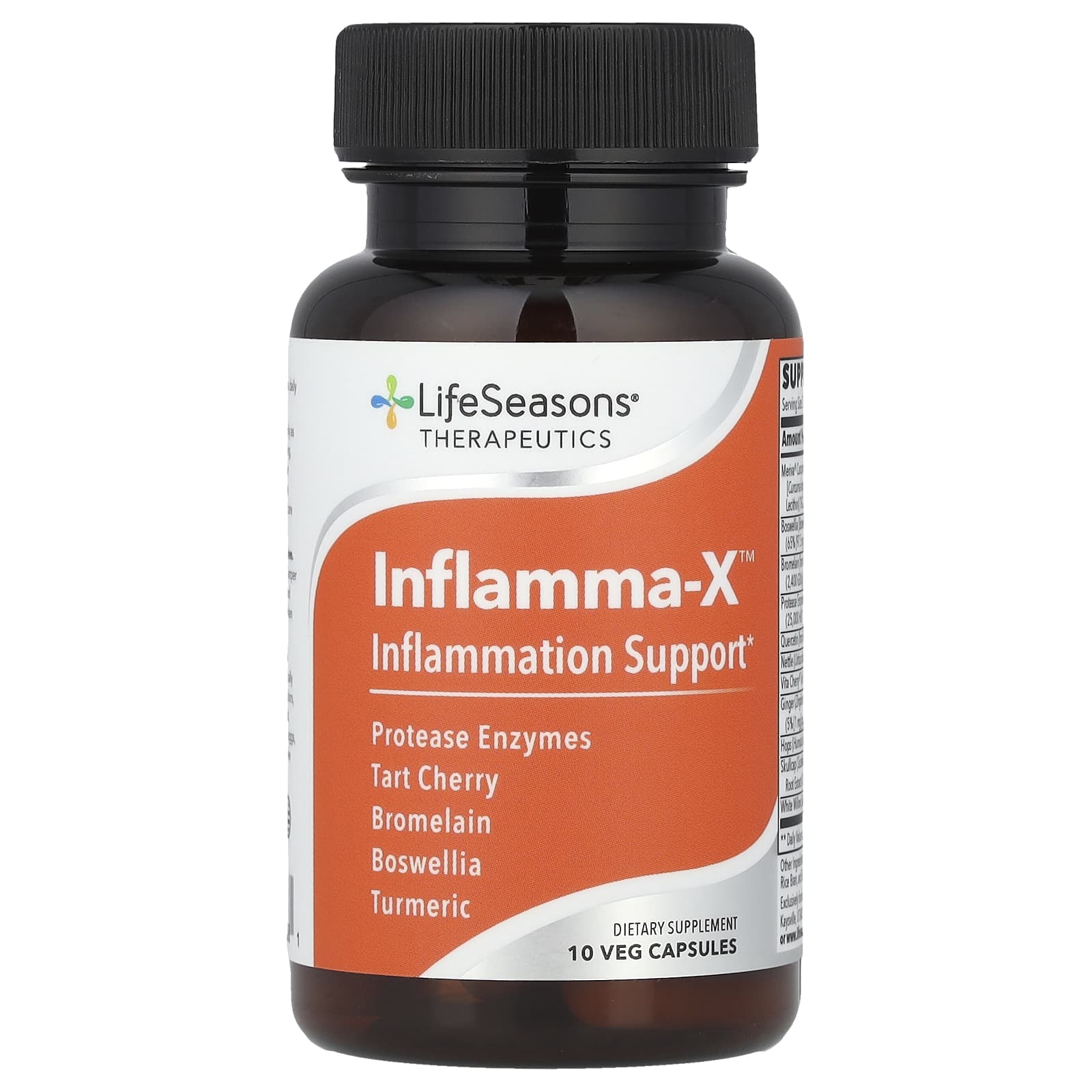 LifeSeasons Therapeutics Inflamma-X 10 растительных капсул 1890₽