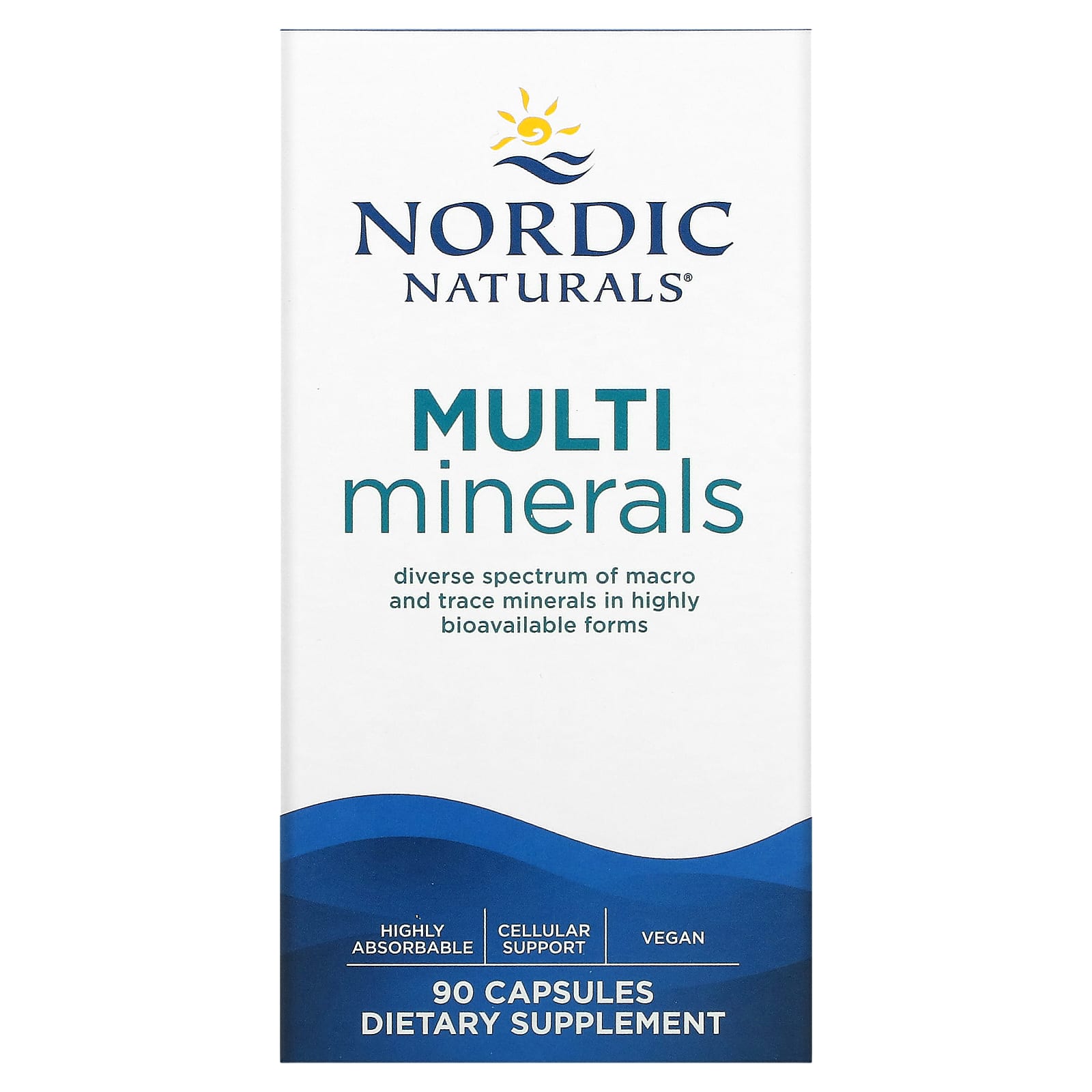 Nordic Naturals Multi Minerals 90 капсул 4490₽