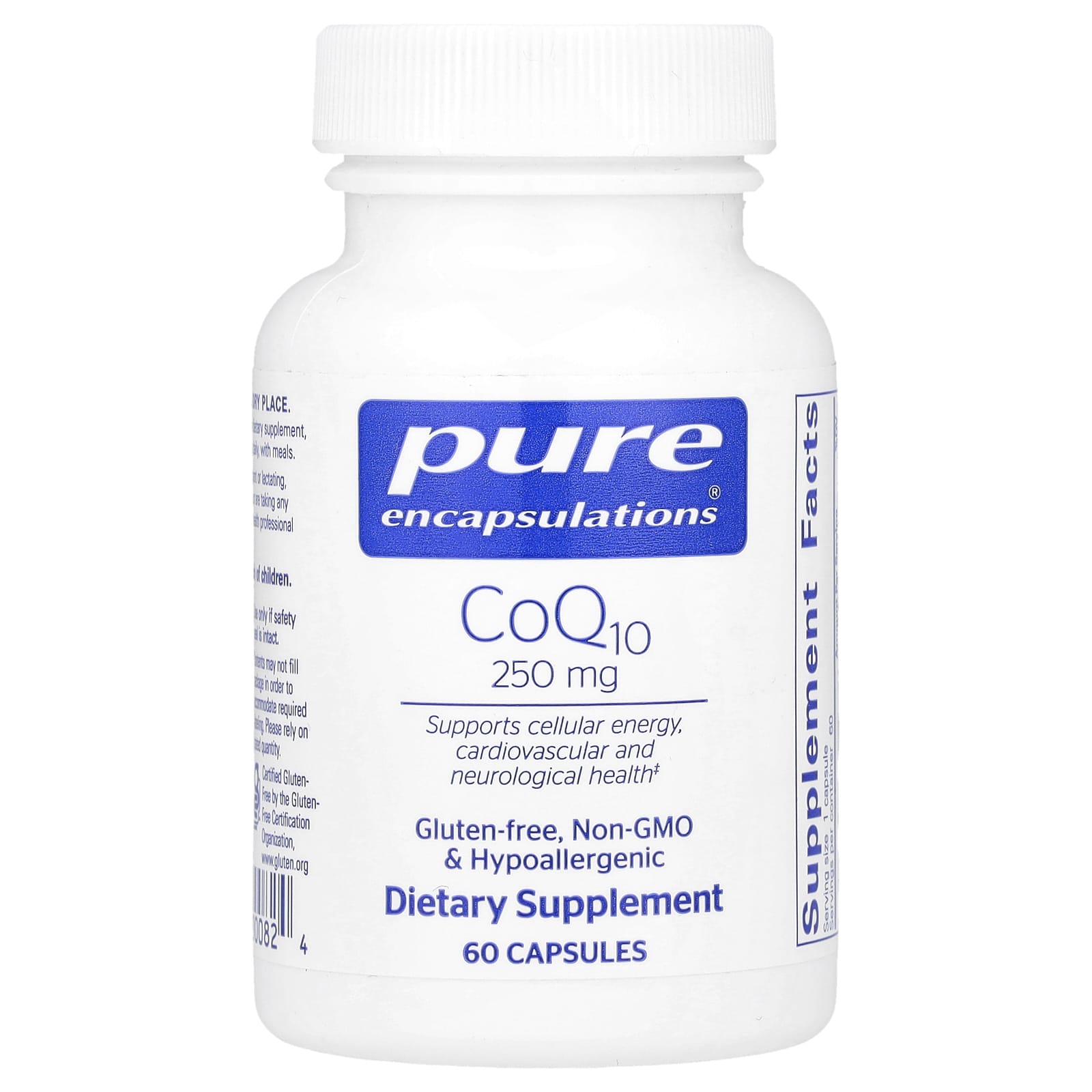 Pure Encapsulations CoQ10 250 мг 60 капсул 25290₽