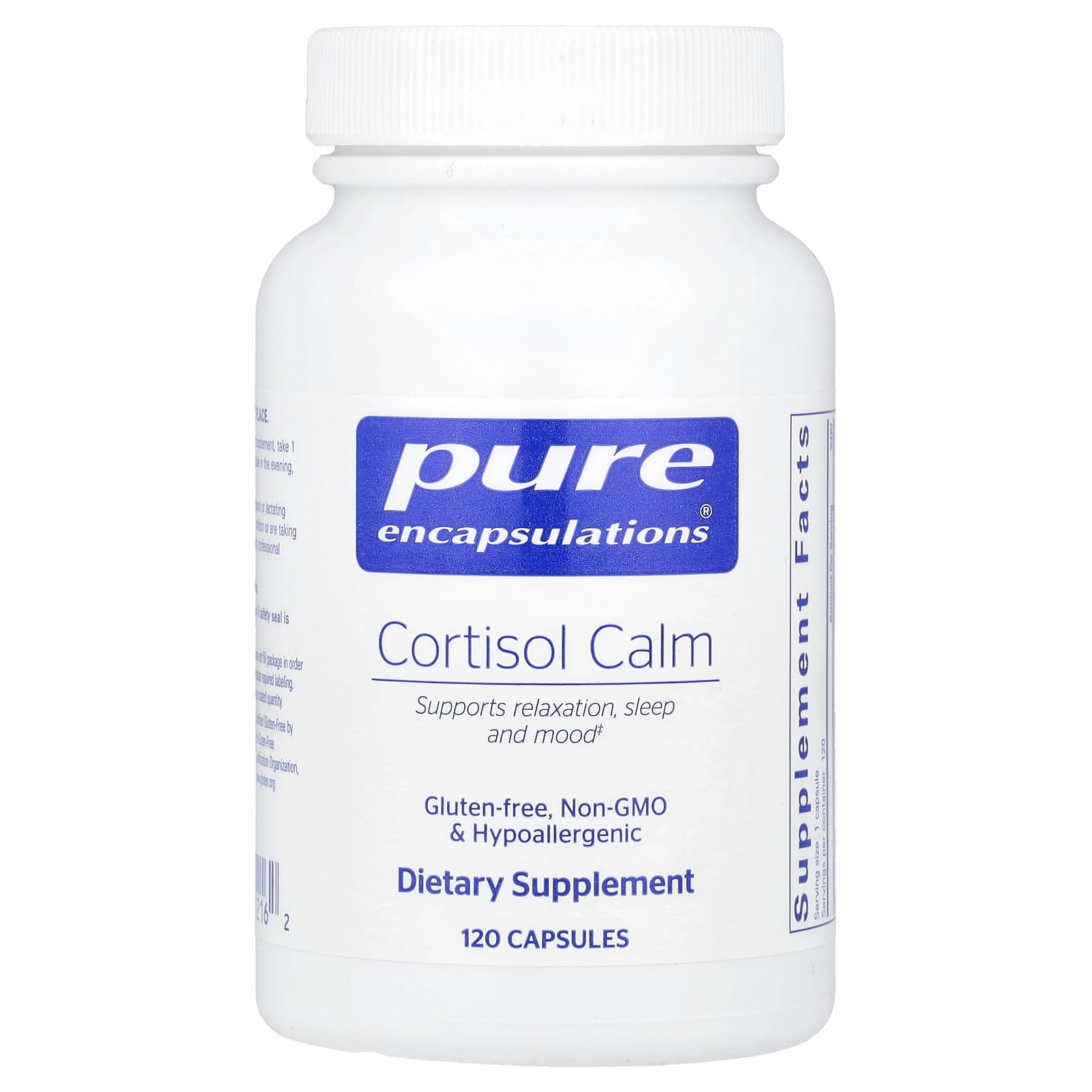 Pure Encapsulations Cortisol Calm 120 капсул 17090₽